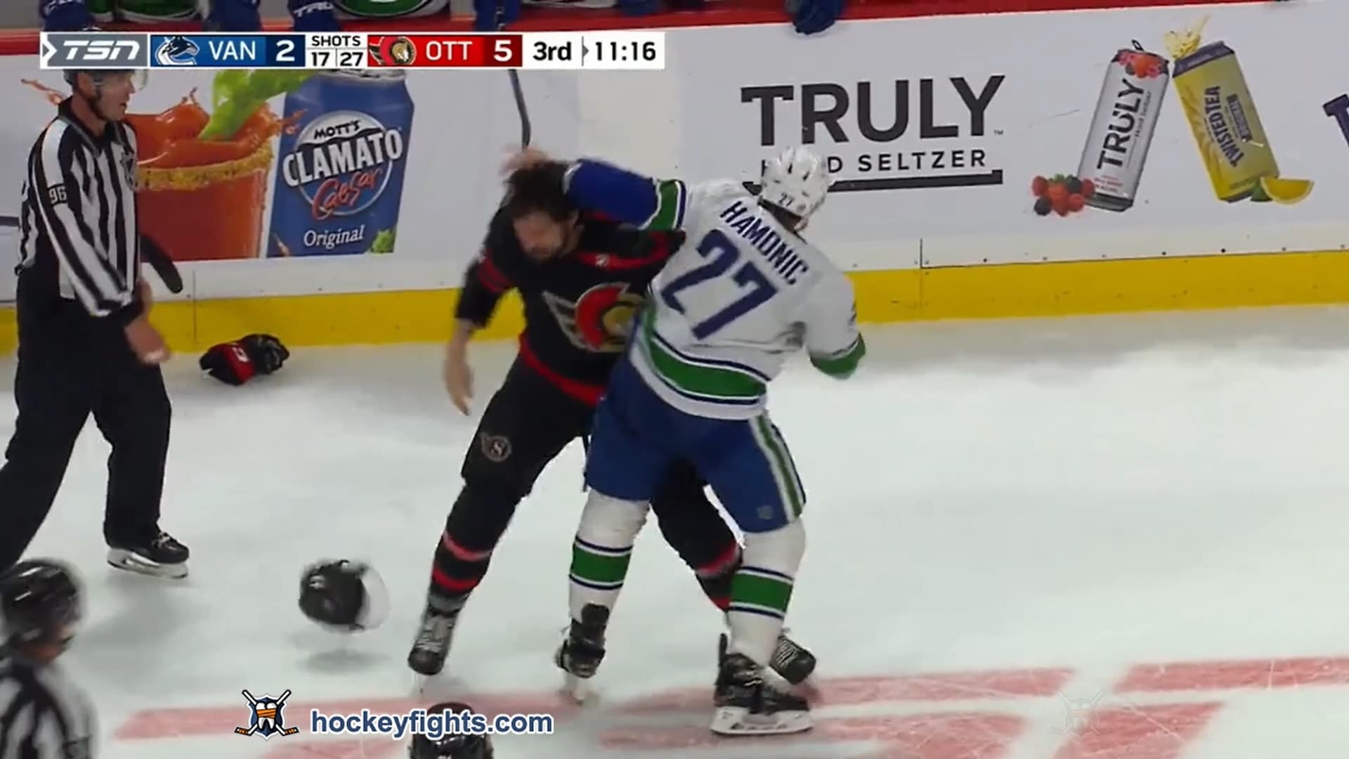 T. Hamonic (VAN) vs. N. Paul (OTT)