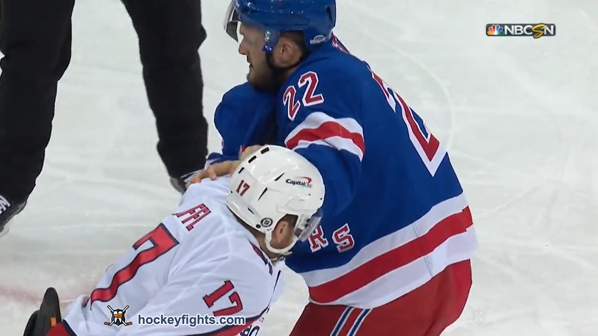 M. Raffl (WSH) vs. A. Bitetto (NYR)