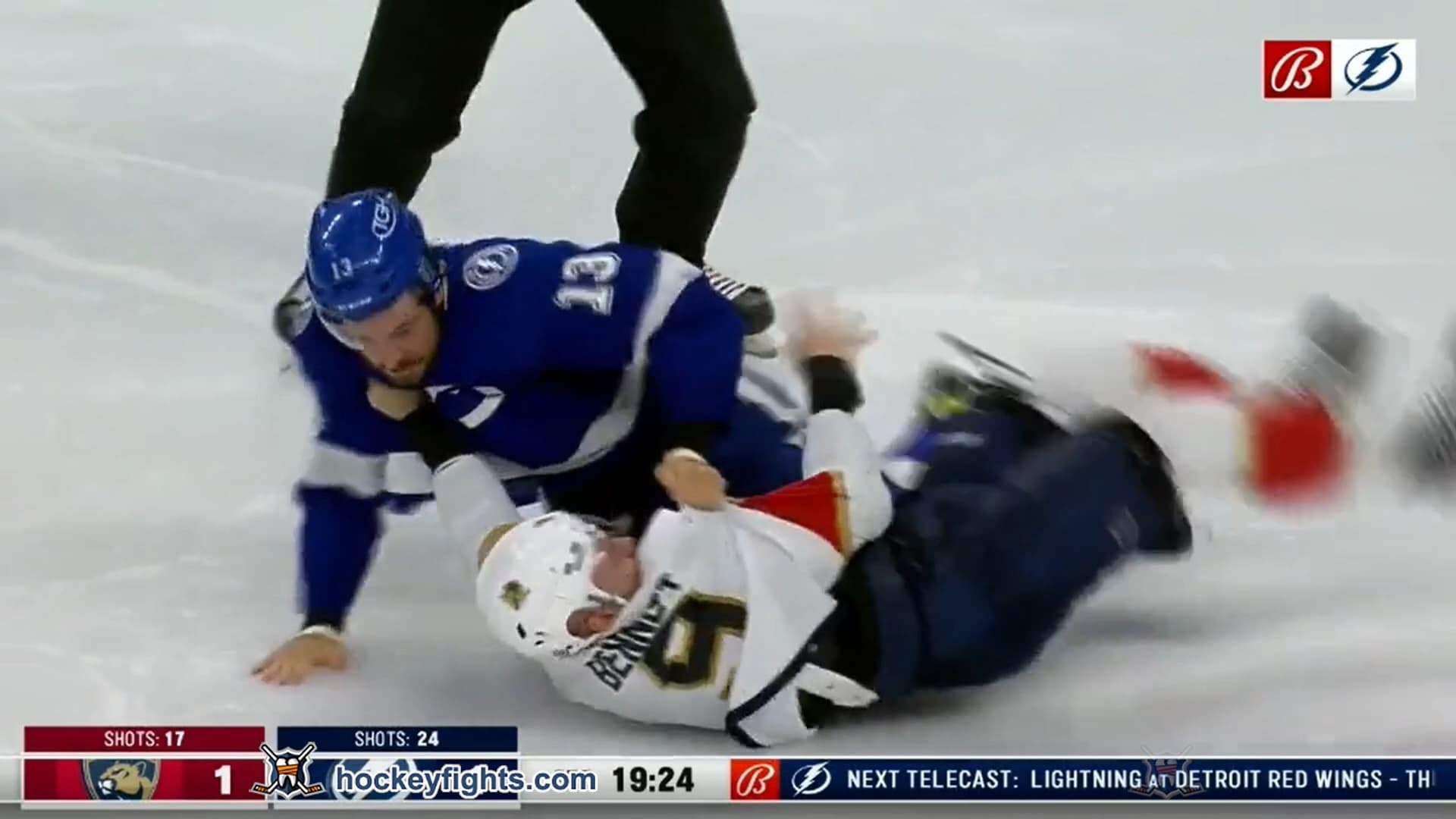 S. Bennett (FLA) vs. B. Katchouk (TBL)