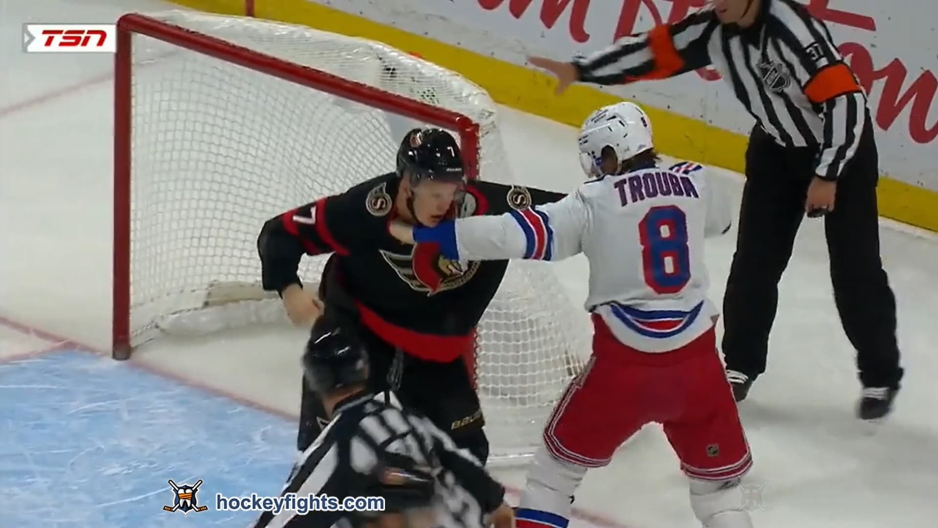 J. Trouba (NYR) vs. B. Tkachuk (OTT)