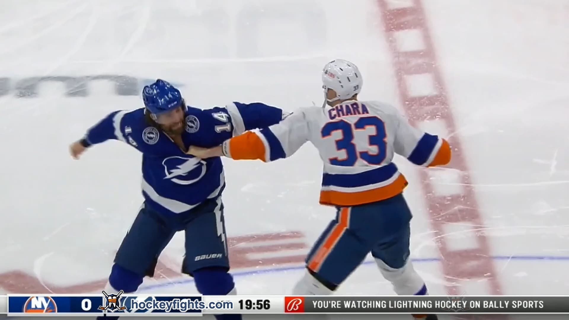 Z. Chara (NYI) vs. P. Maroon (TBL)