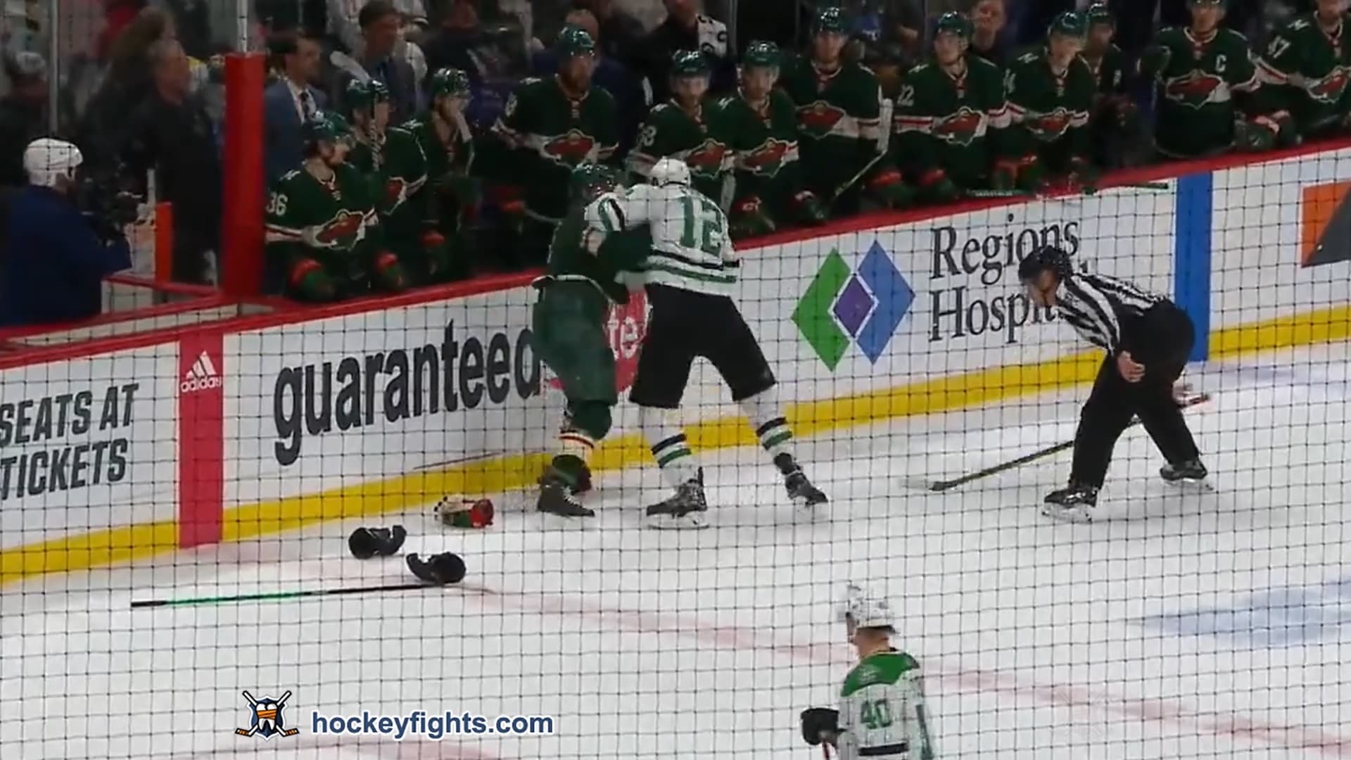 R. Faksa (DAL) vs. B. Duhaime (MIN)