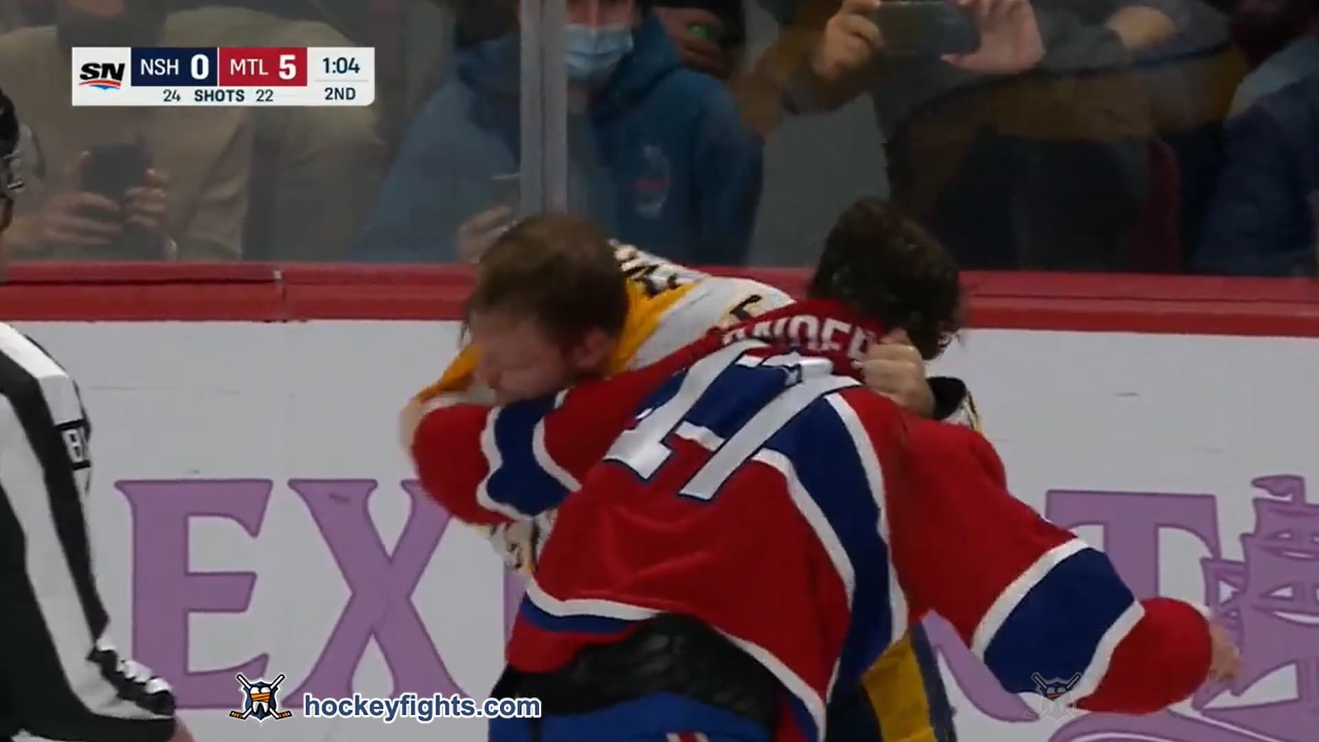 M. Olivier (NSH) vs. J. Anderson (MTL)