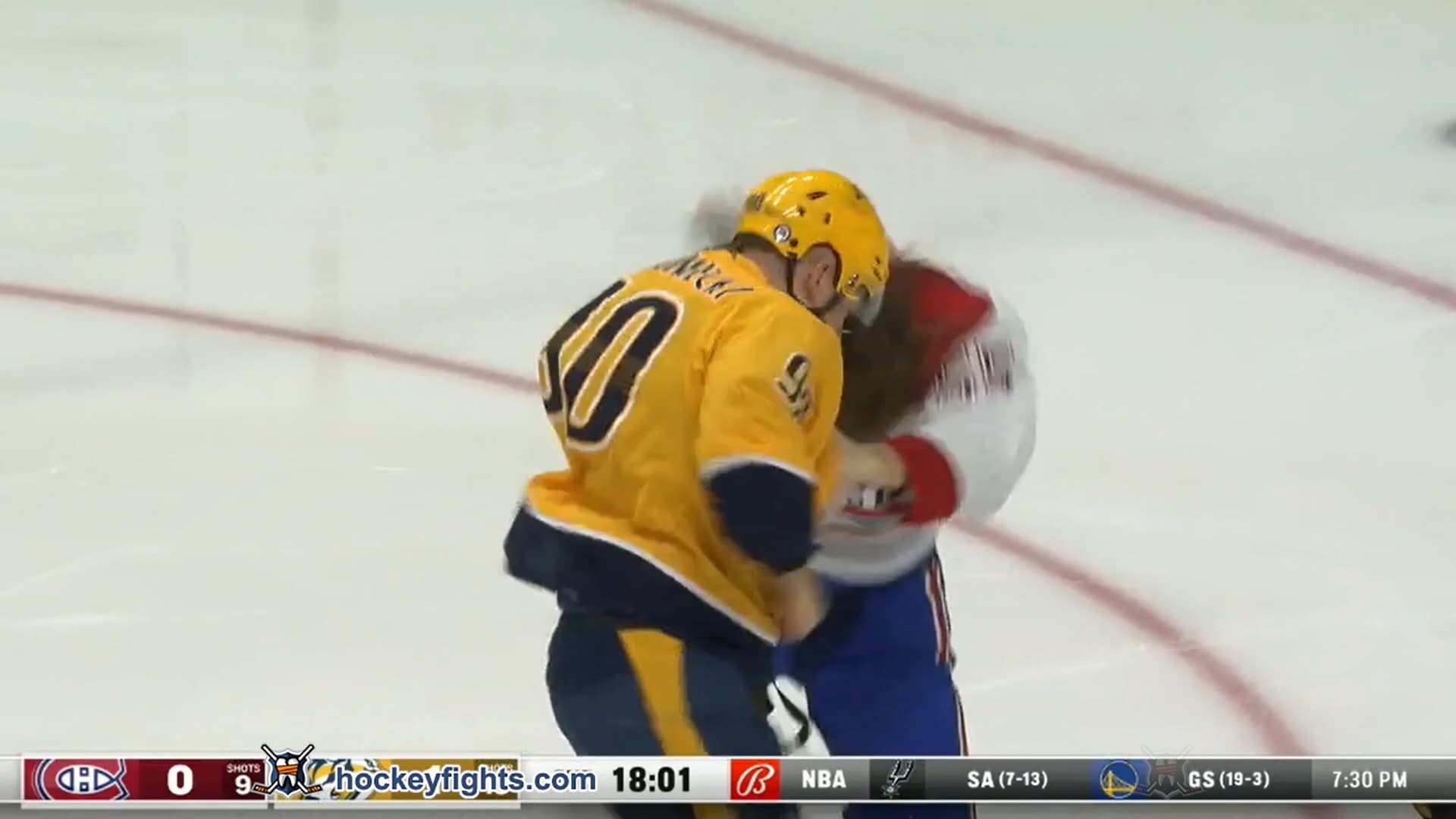 M. Pezzetta (MTL) vs. M. Borowiecki (NSH)