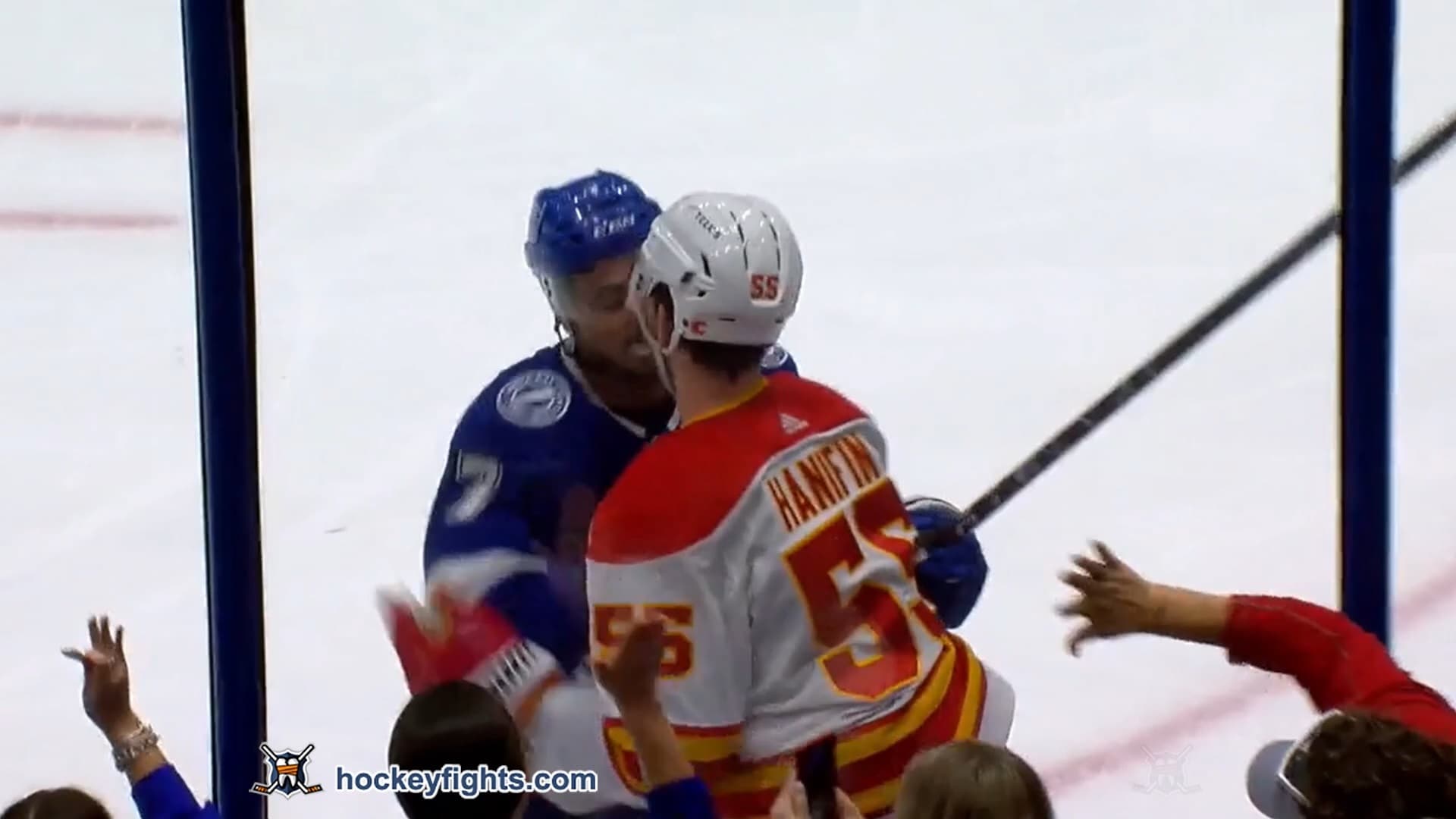 N. Hanifin (CGY) vs. M. Joseph (TBL)