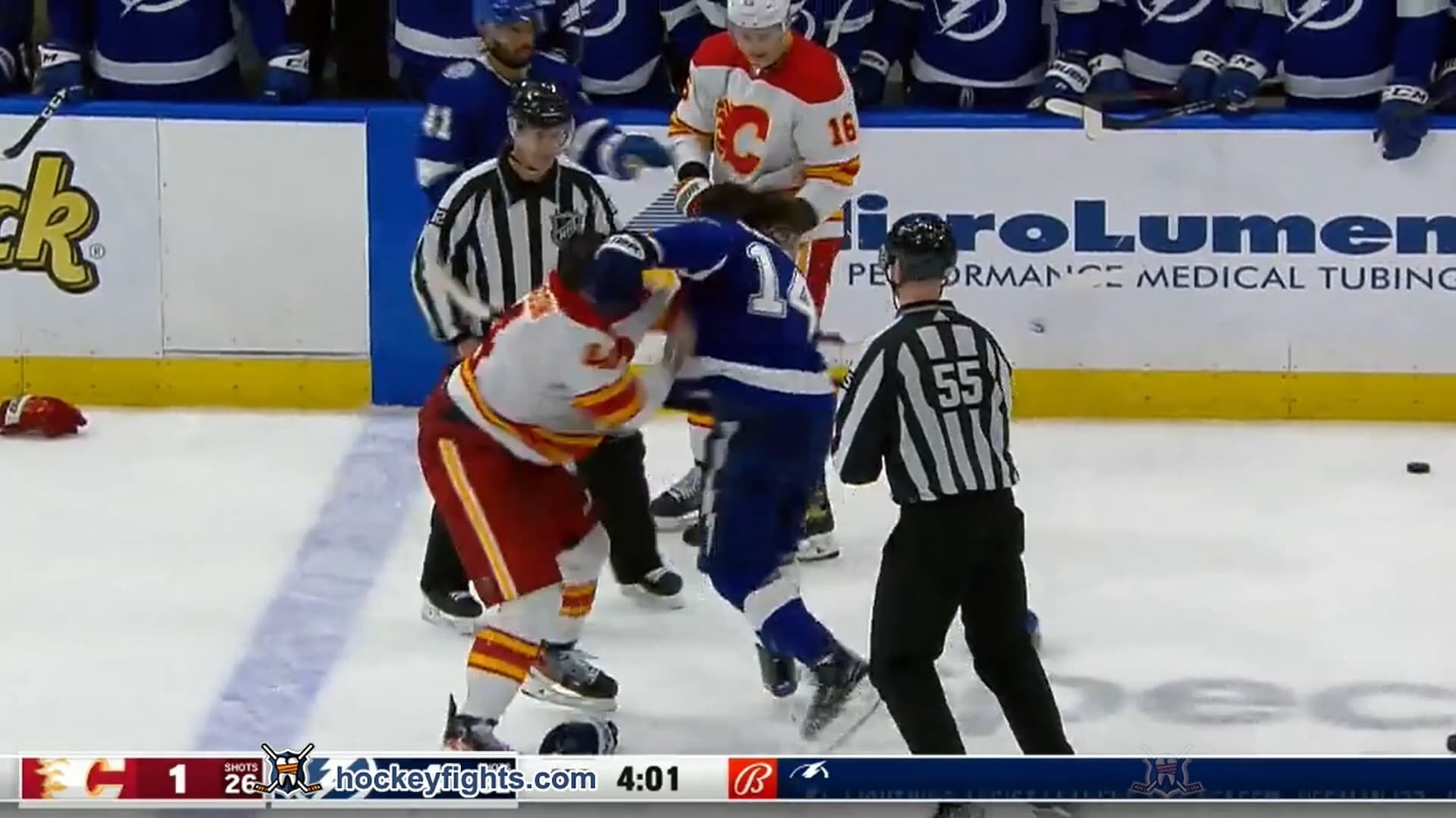 E. Gudbranson (CGY) vs. P. Maroon (TBL)