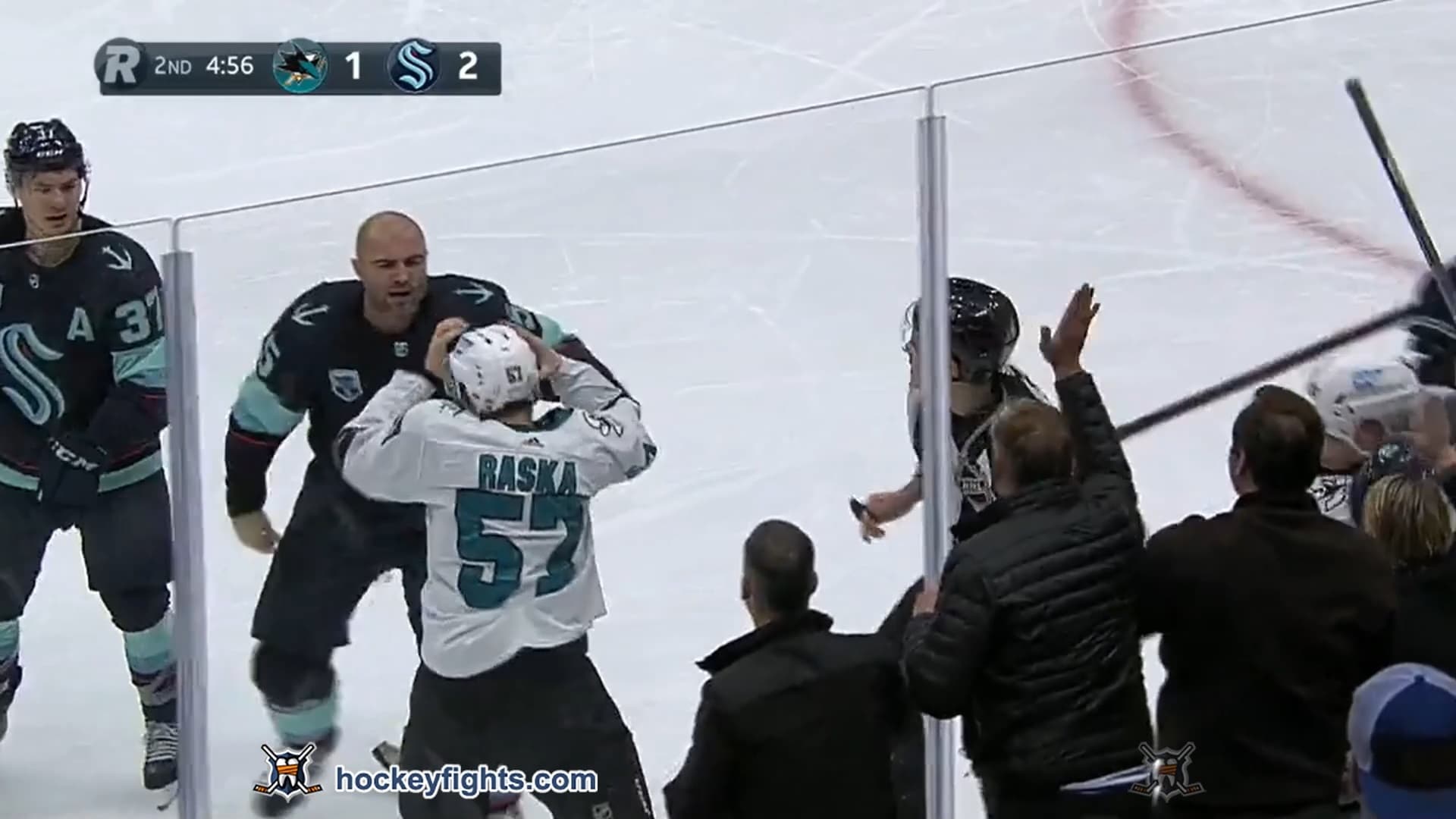 A. Raska (SJS) vs. M. Giordano (SEA)