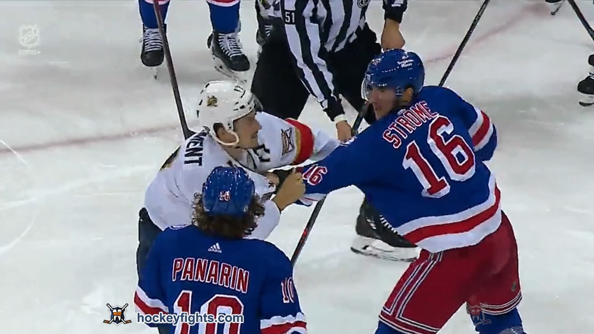 M. Marchment (FLA) vs. R. Strome (NYR)