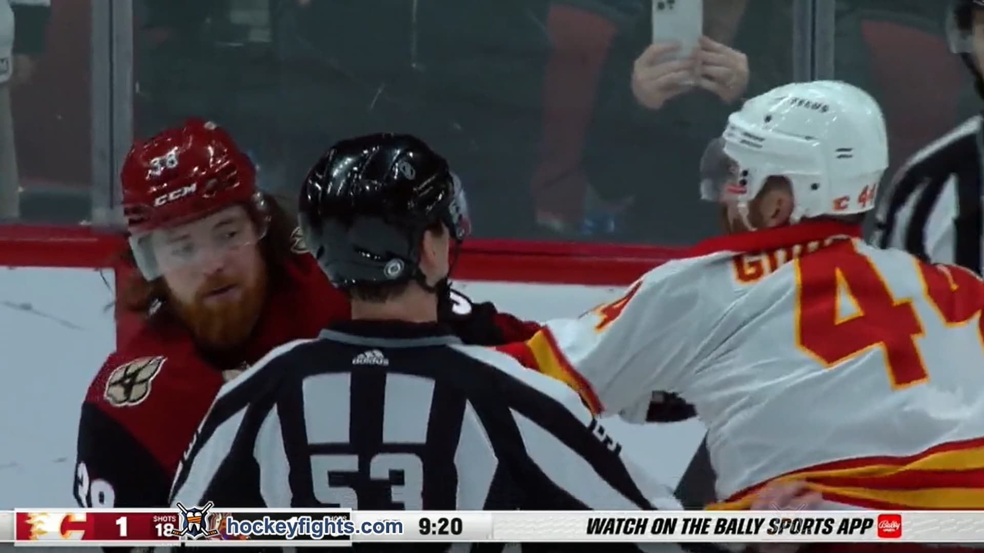 E. Gudbranson (CGY) vs. L. O'Brien (ARI)
