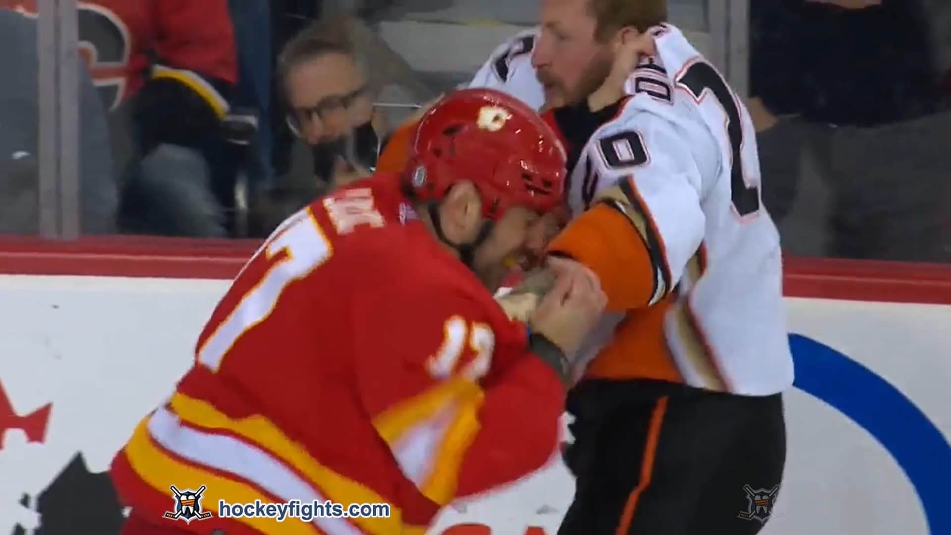 N. Deslauriers (ANA) vs. M. Lucic (CGY)