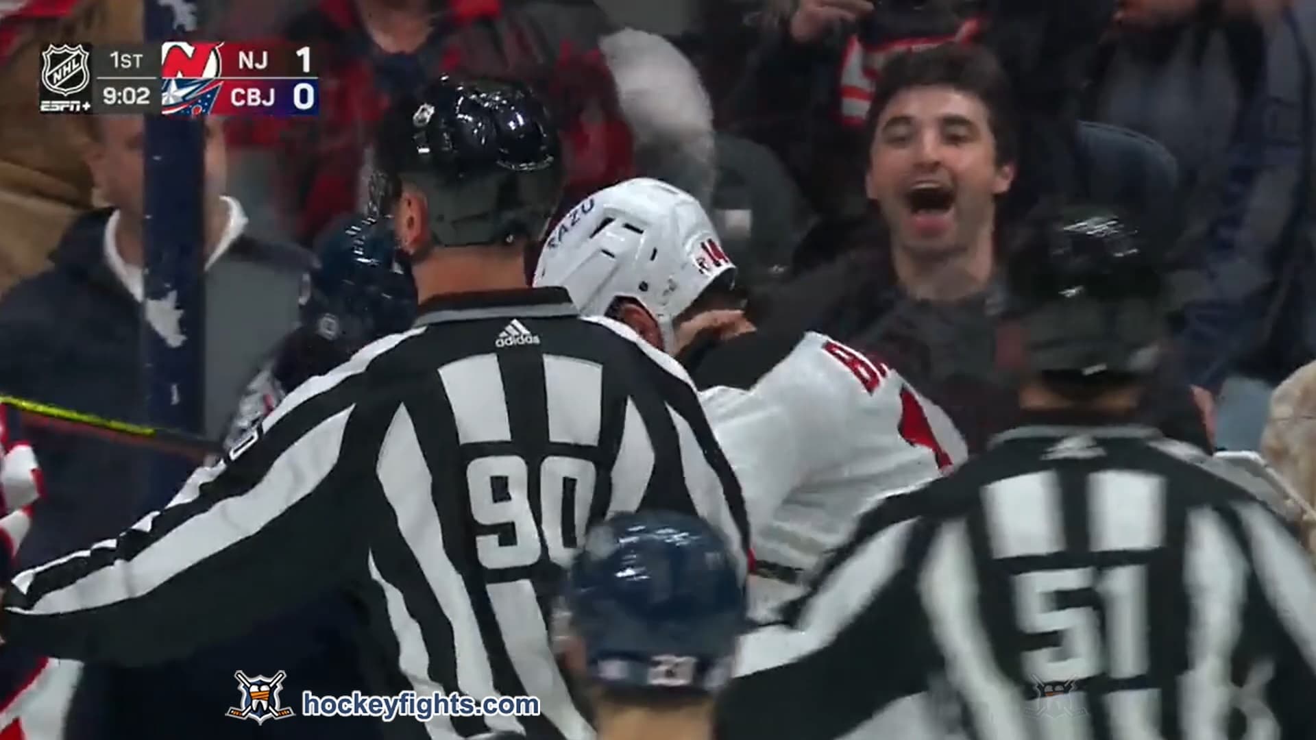 N. Bastian (NJD) vs. G. Bayreuther (CBJ)