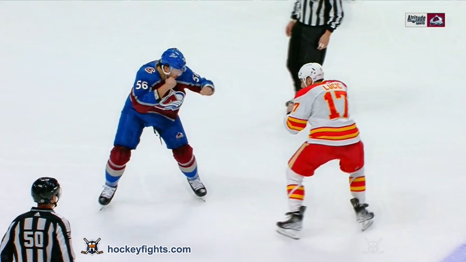 M. Lucic (CGY) vs. K. MacDermid (COL)