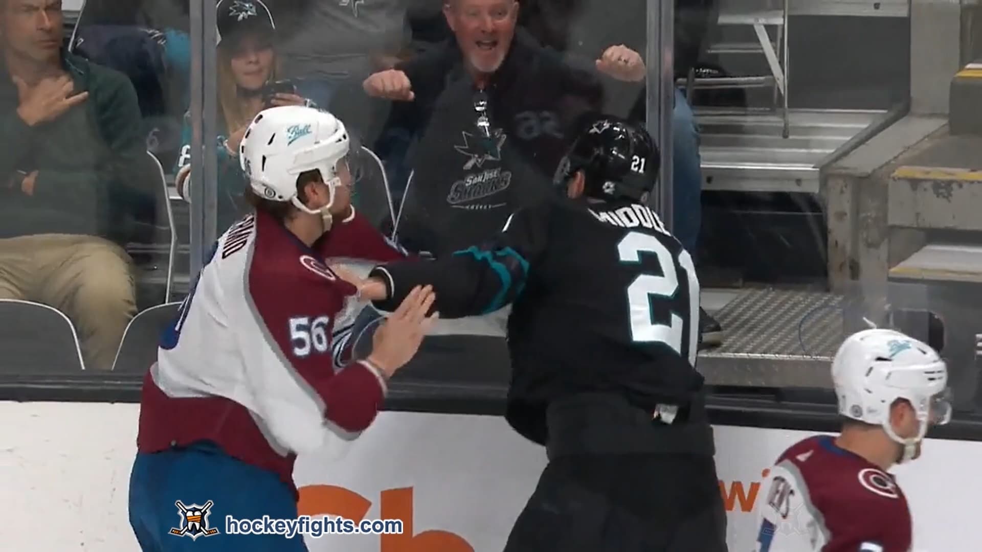 K. MacDermid (COL) vs. J. Middleton (SJS)