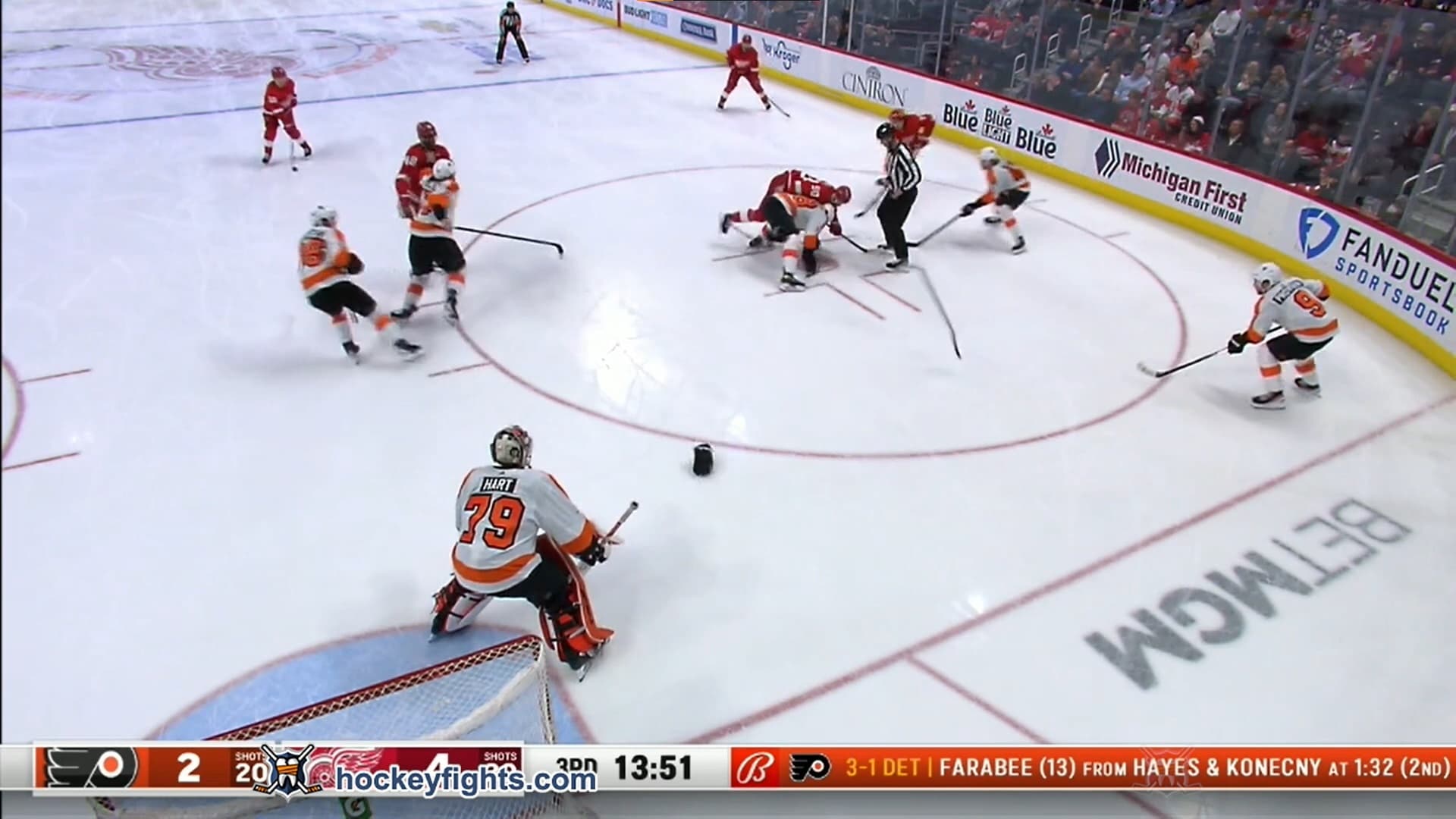 Z. MacEwen (PHI) vs. G. Smith (DET)