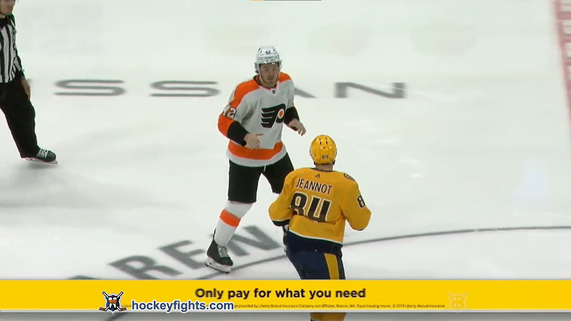 H. Hodgson (PHI) vs. T. Jeannot (NSH)