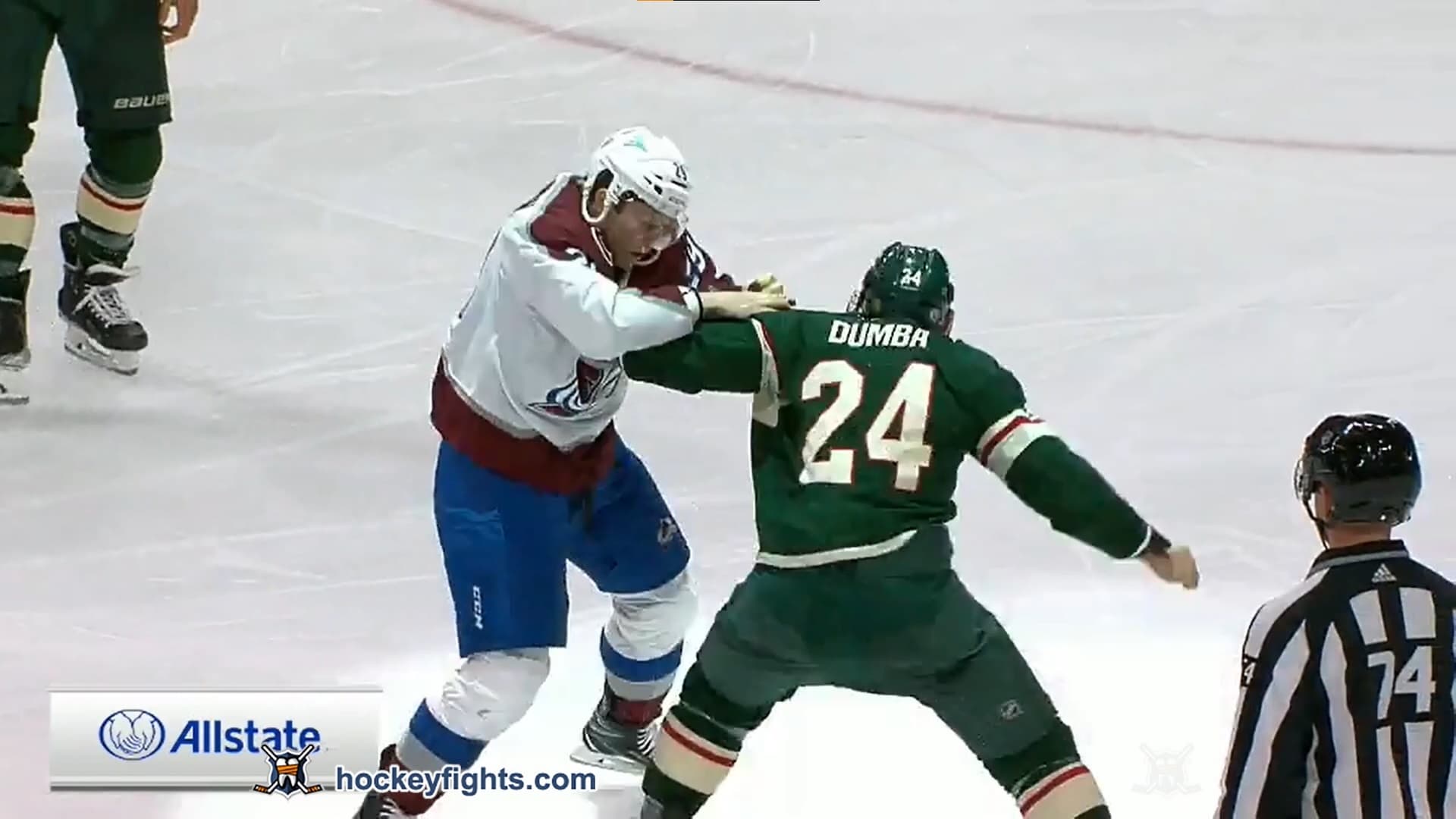 N. MacKinnon (COL) vs. M. Dumba (MIN)