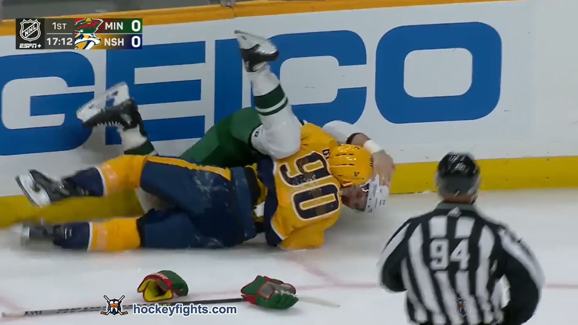 M. Foligno (MIN) vs. M. Borowiecki (NSH)