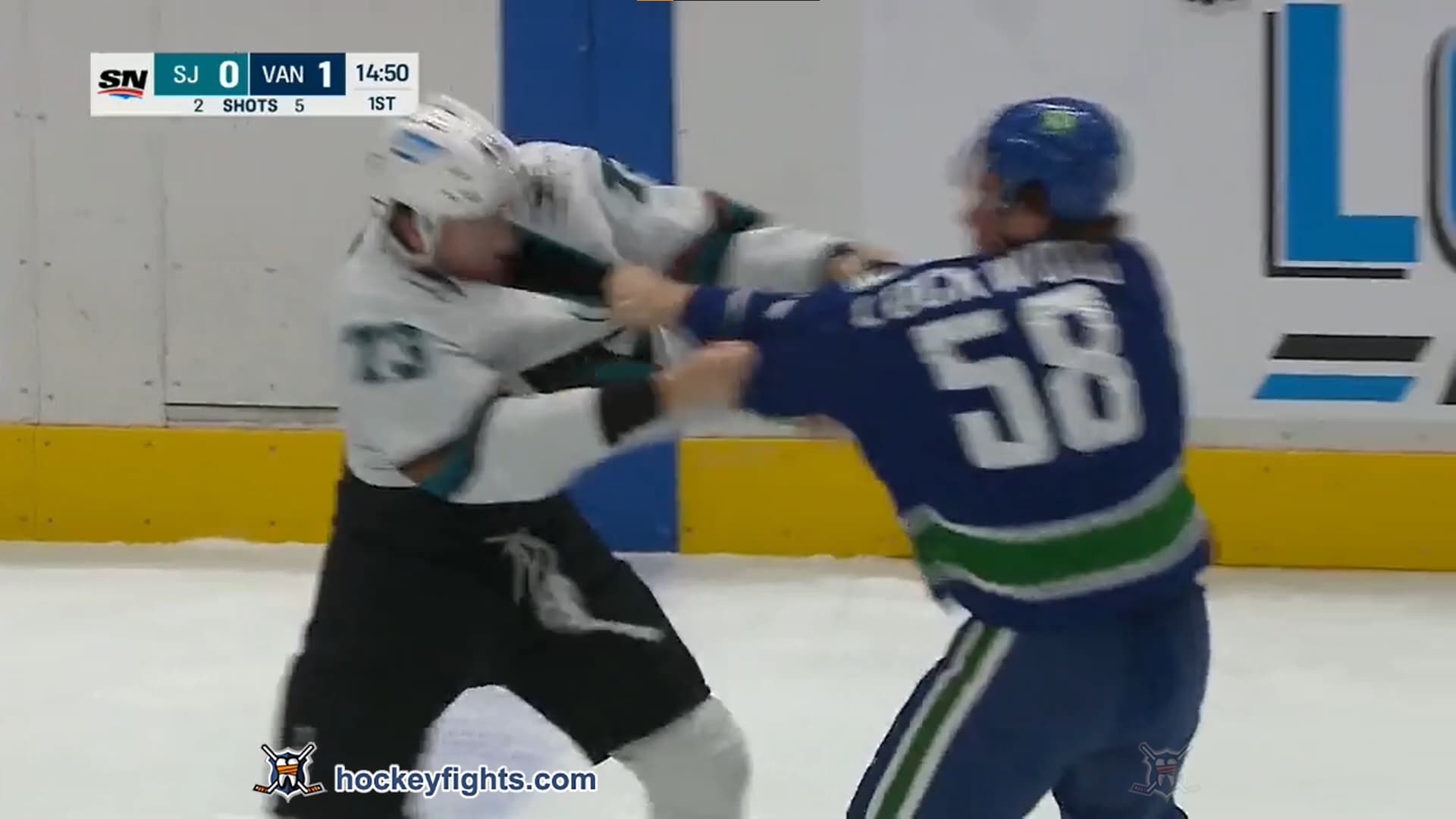 N. Gregor (SJS) vs. W. Lockwood (VAN)