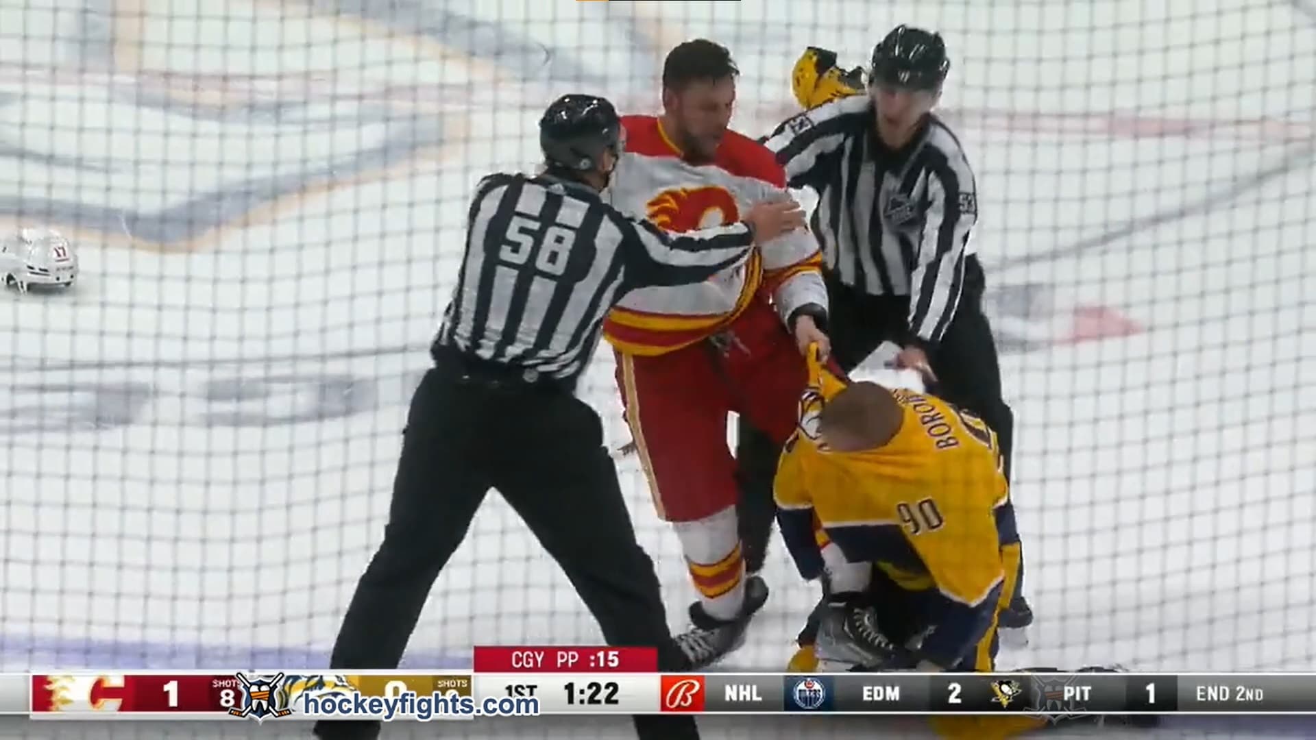 M. Lucic (CGY) vs. M. Borowiecki (NSH)