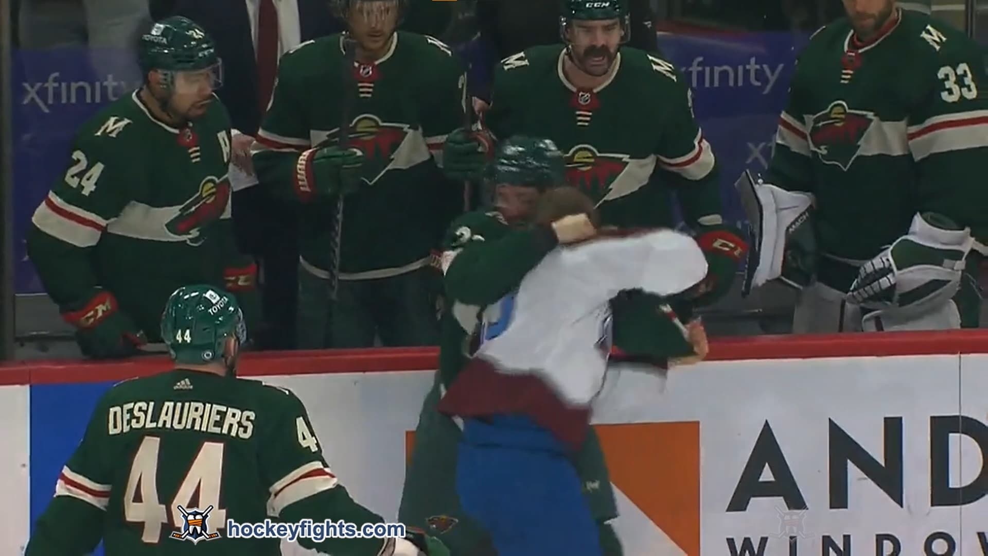 L. O'Connor (COL) vs. B. Duhaime (MIN)