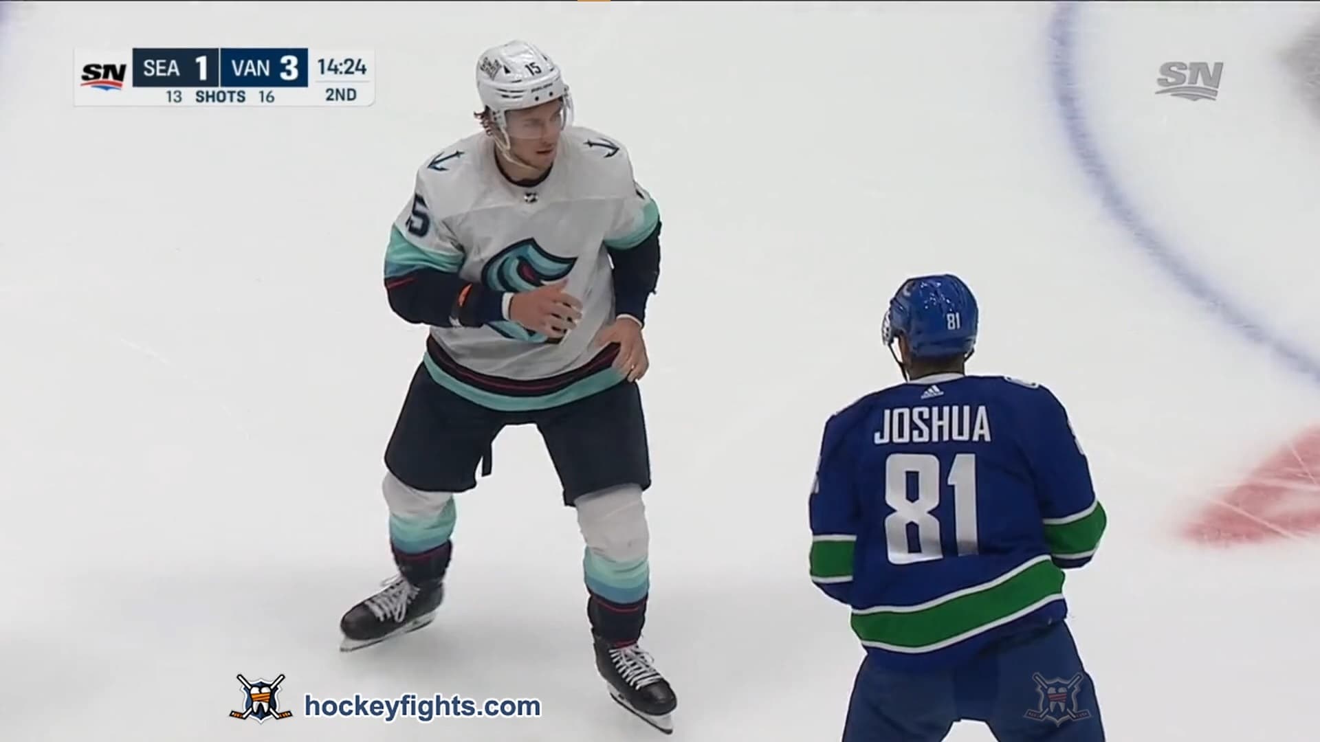 J. Hayden (SEA) vs. D. Joshua (VAN)