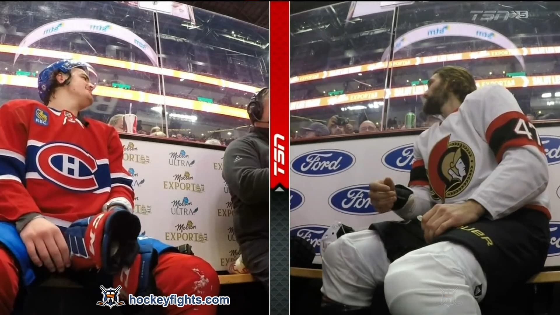 M. Kastelic (OTT) vs. A. Xhekaj (MTL)