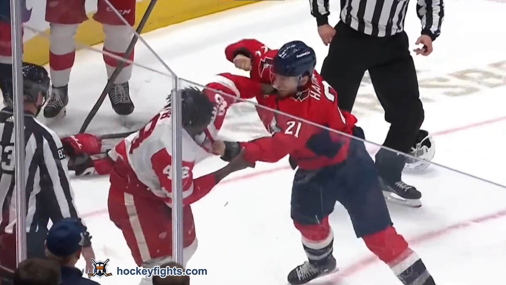 G. Smith (DET) vs. G. Hathaway (WAS)