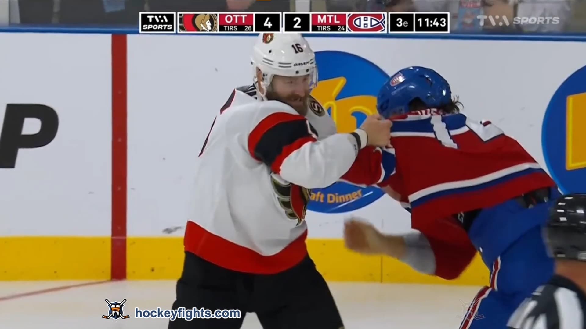 A. Watson (OTT) vs. A. Xhekaj (MTL)