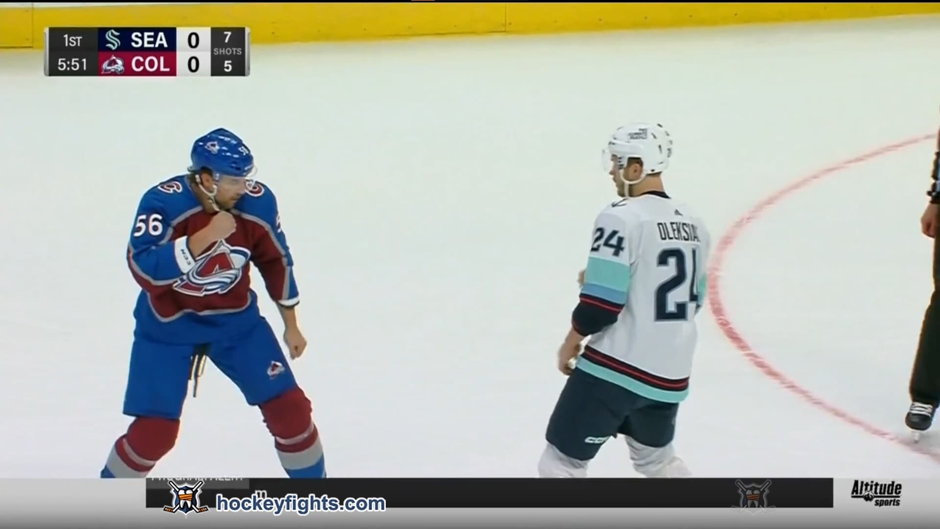 J. Oleksiak (SEA) vs. K. MacDermid (COL)