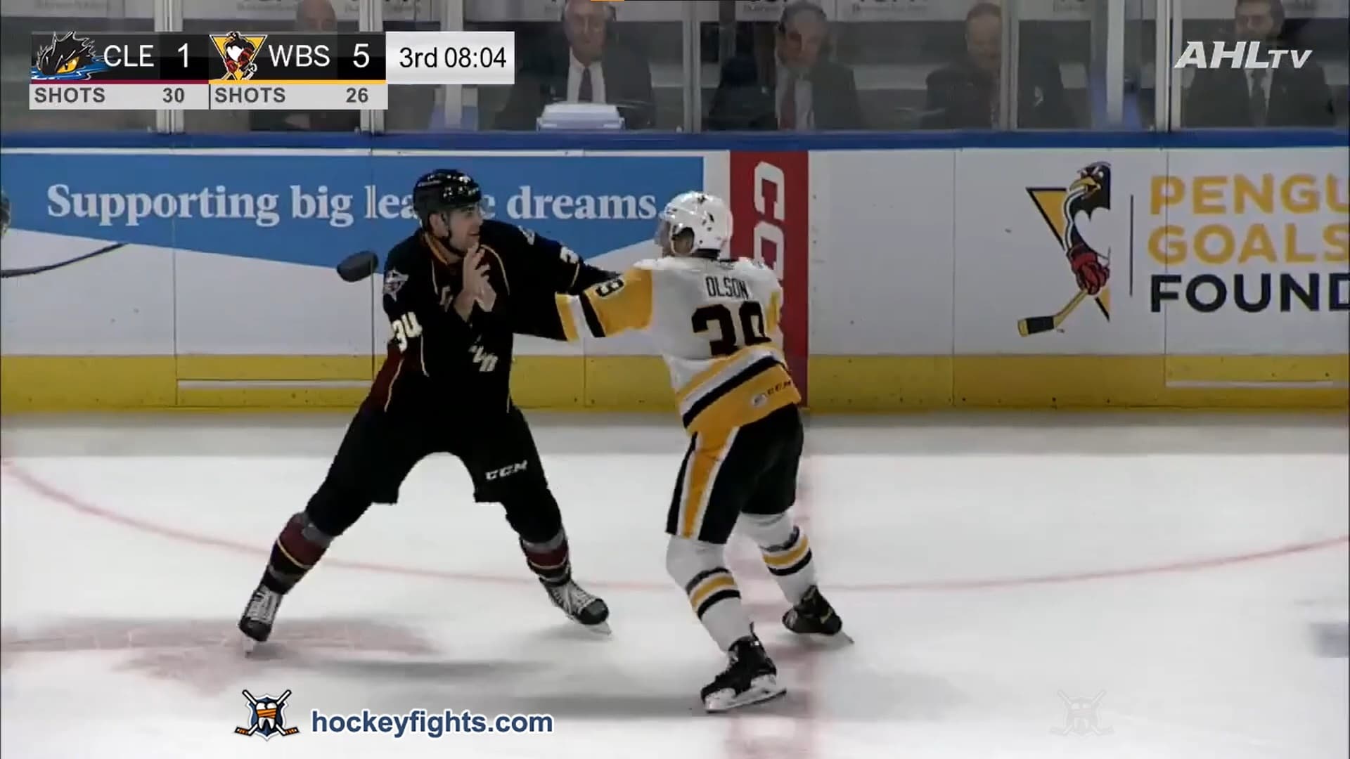 C. Clayton (CLE) vs. K. Olson (WBS)