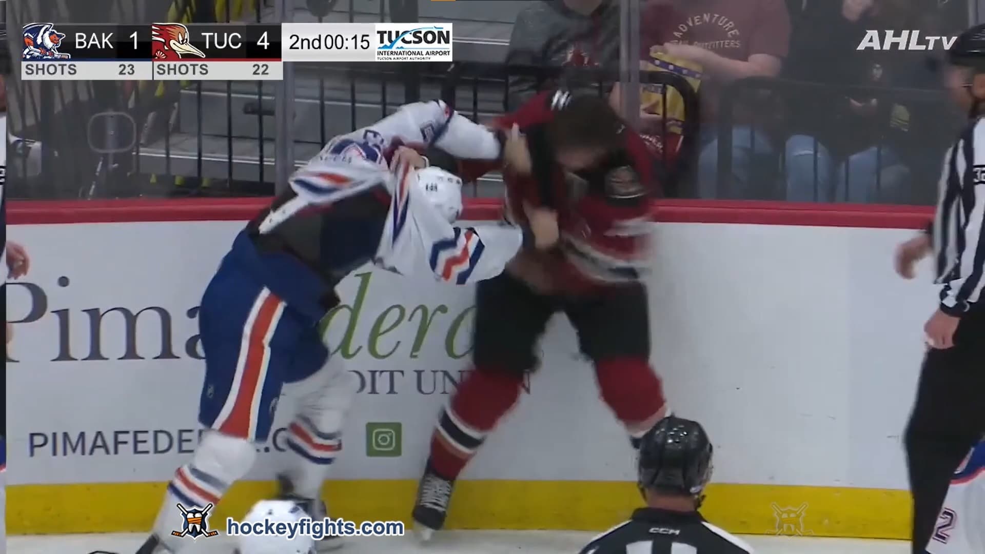 L. Esposito (BAK) vs. T. Barron (TUC)