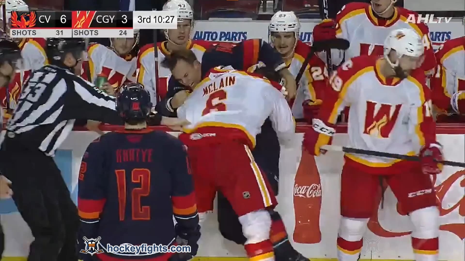 C. Twarynski (CVF) vs. M. McLain (CGW)