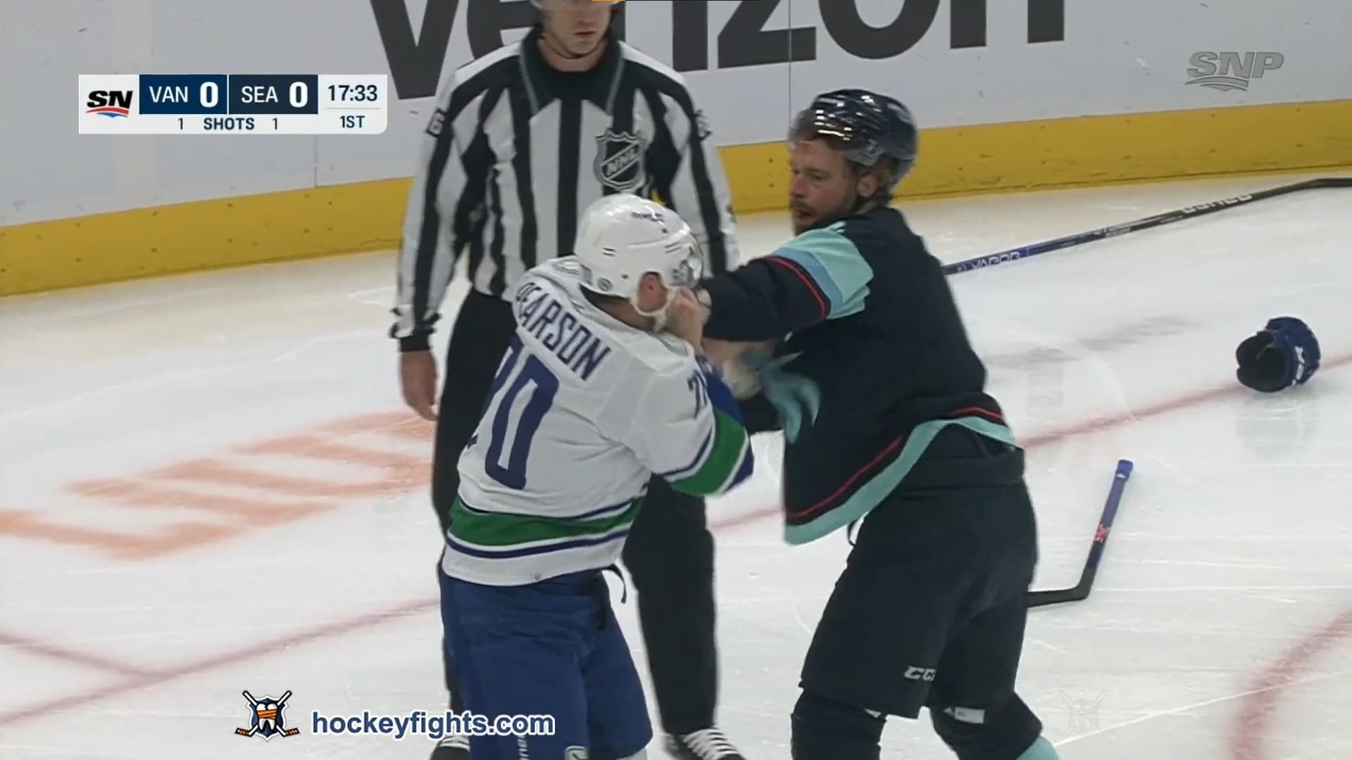 T. Pearson (VAN) vs. A. Larsson (SEA)