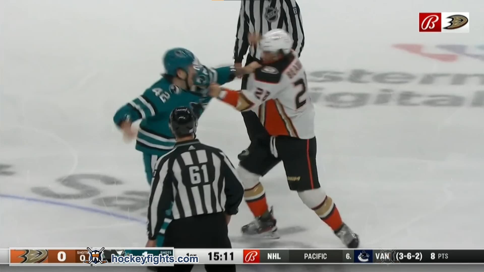 N. Beaulieu (ANA) vs. J. Gadjovich (SJS)