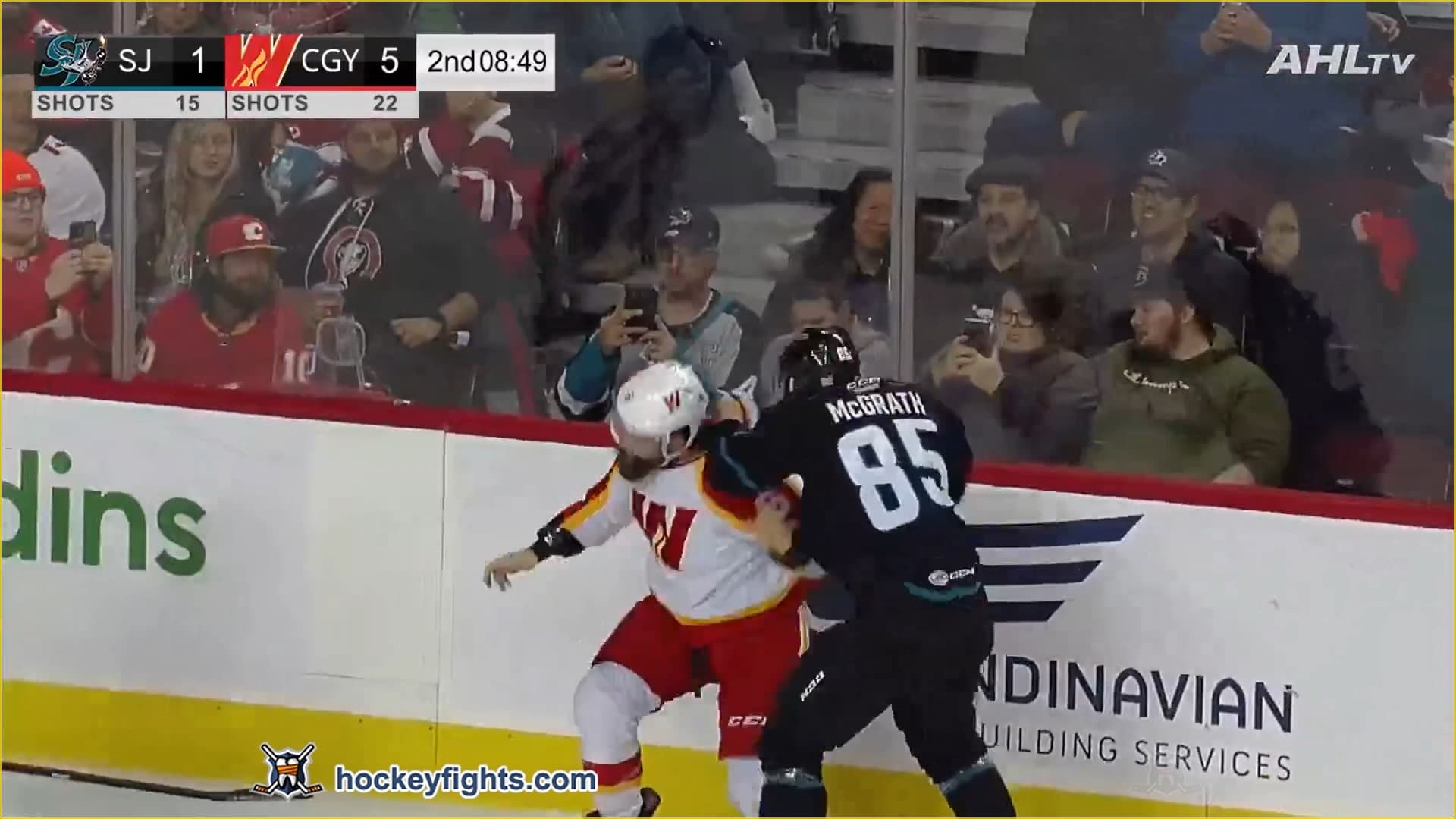 P. McGrath (SJB) vs. M. McLain (CGW)