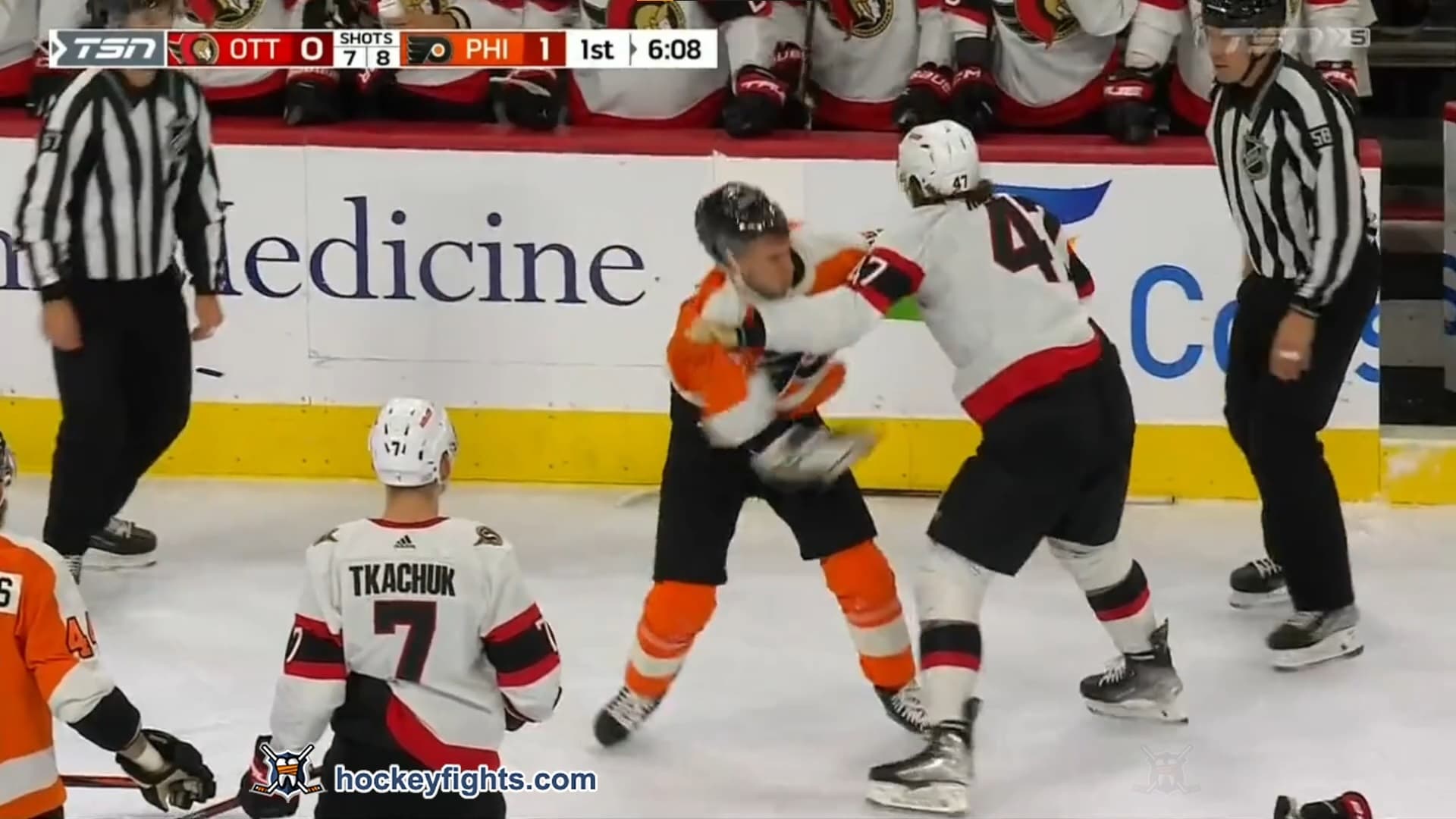 M. Kastelic (OTT) vs. T. DeAngelo (PHI)