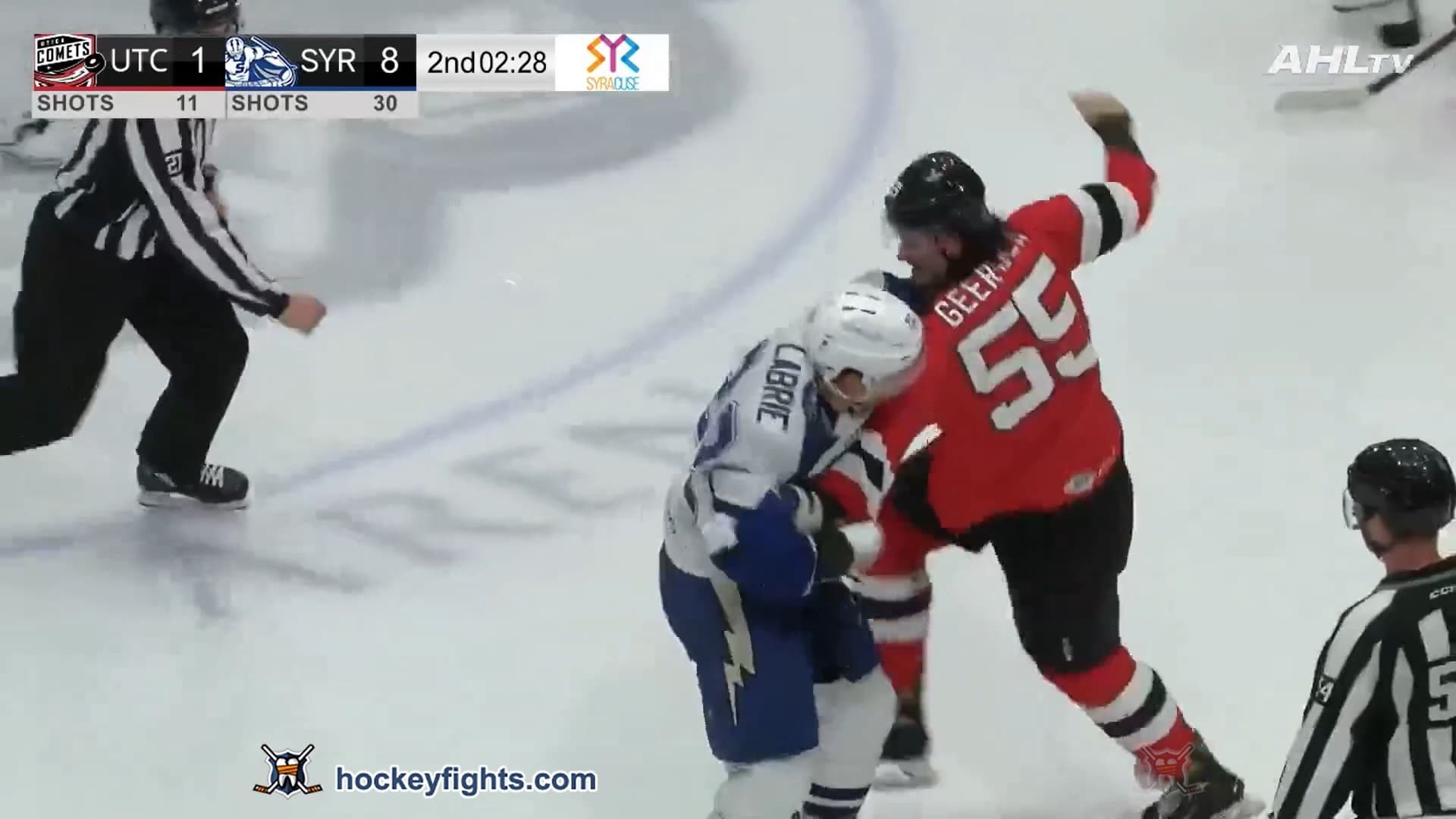 M. Geertsen (UTI) vs. P. Labrie (SYR)