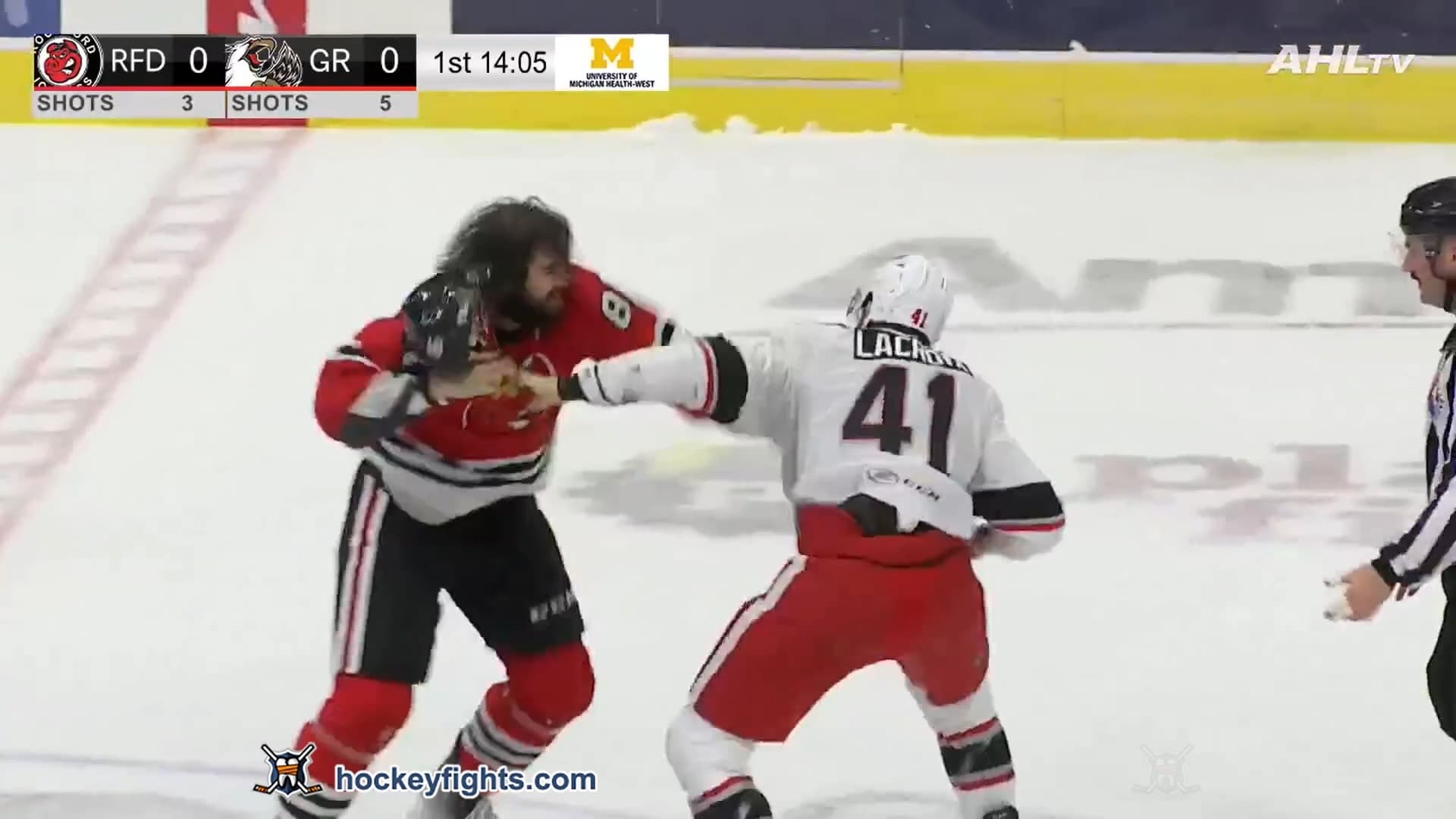 M. Adams-Moisan (RCK) vs. C. Lacroix (GRG)