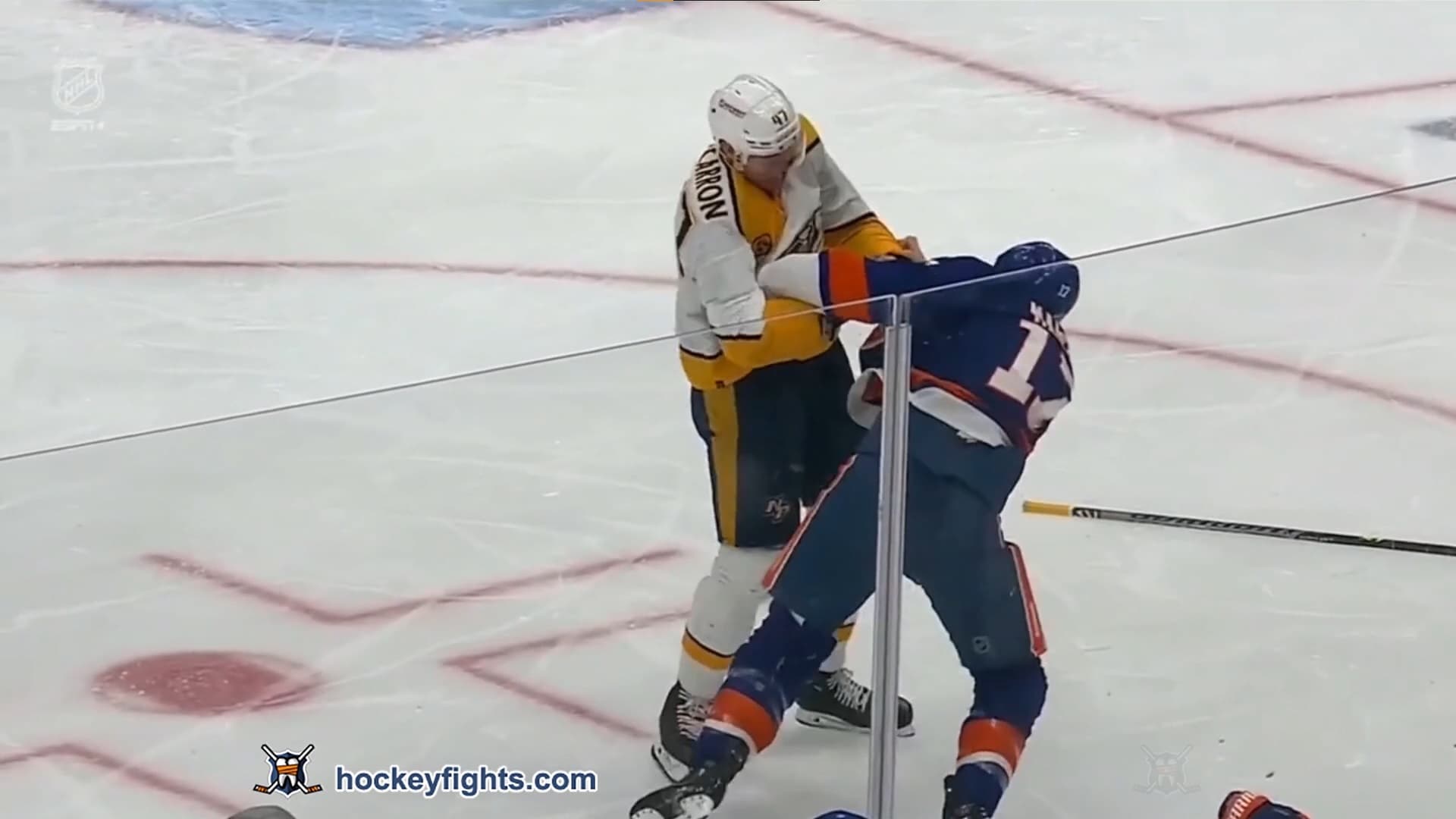 M. McCarron (NSH) vs. M. Martin (NYI)