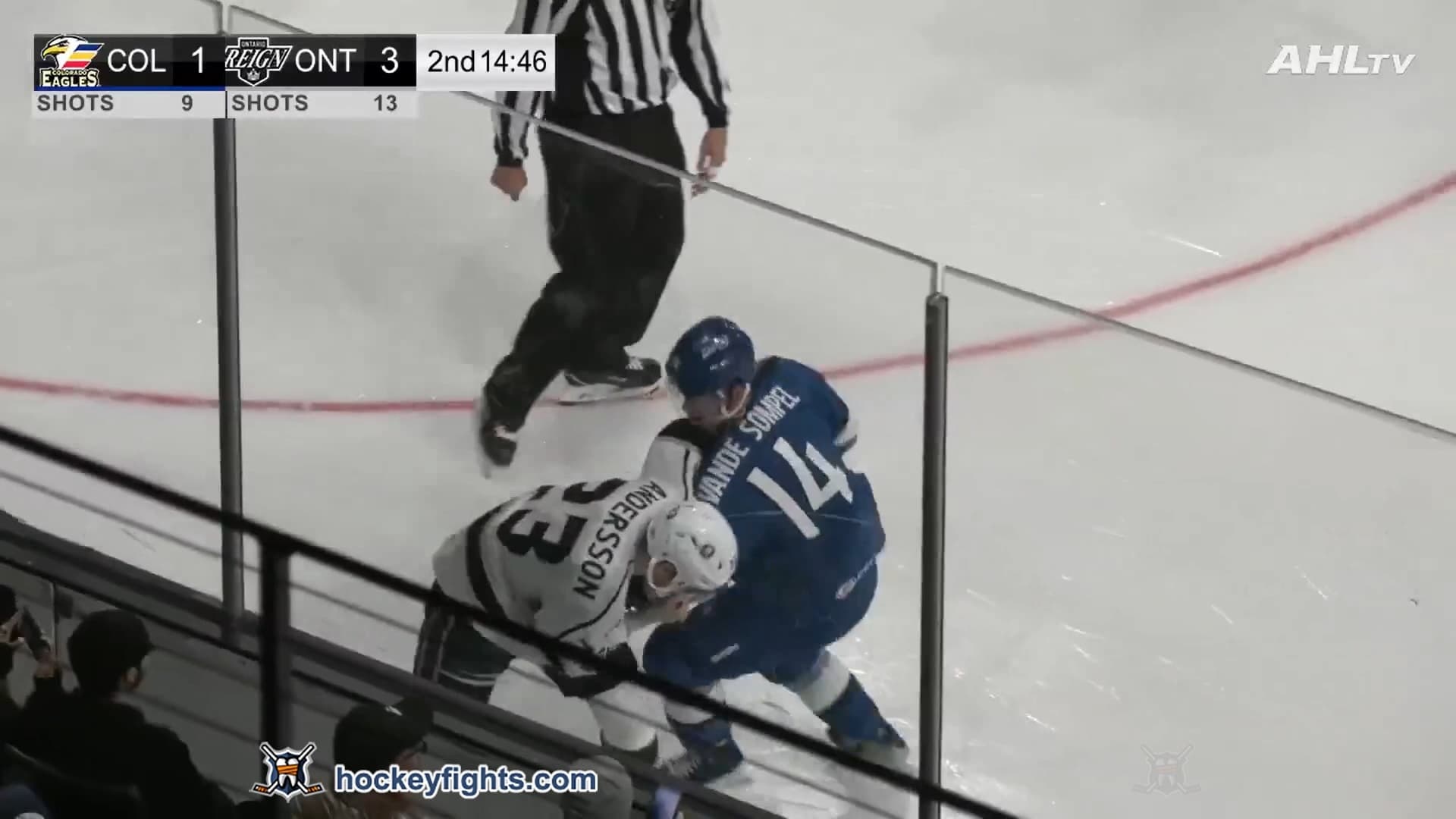 M. Vande,Sompel (COL) vs. L. Andersson (ONT)