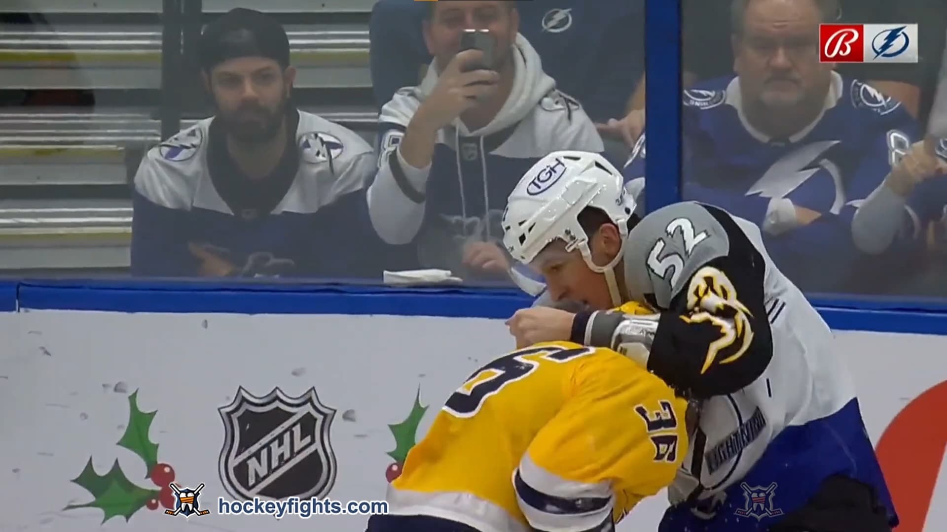 C. Smith (NSH) vs. C. Foote (TBL)