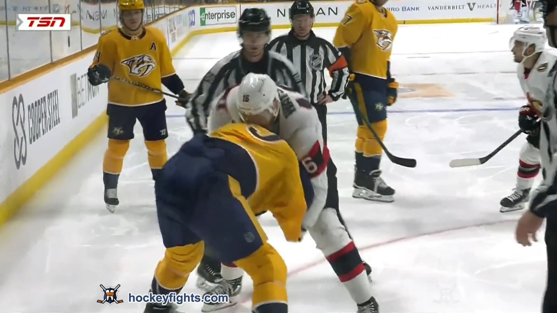 A. Watson (OTT) vs. J. Lauzon (NSH)