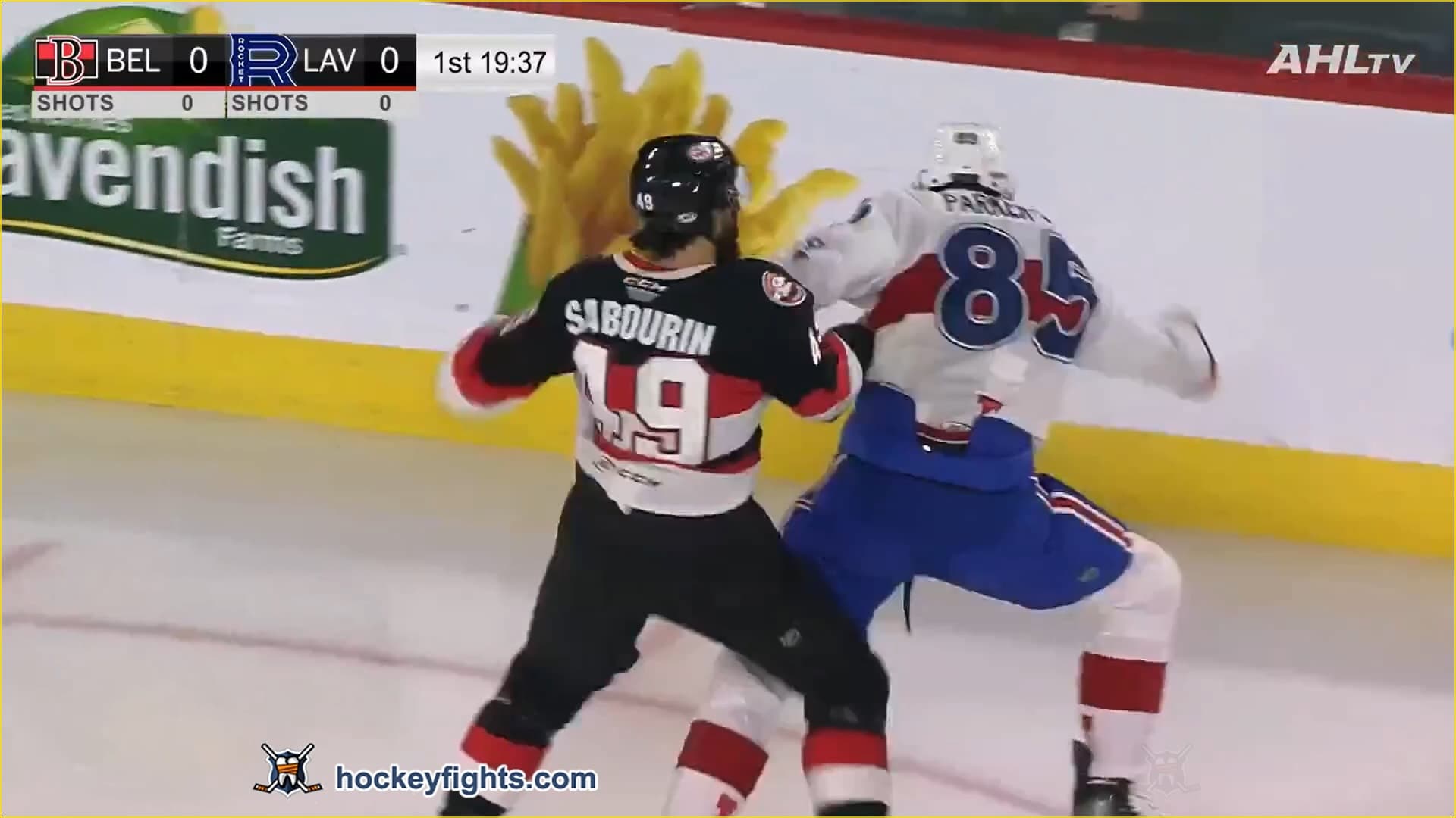 S. Sabourin (BEL) vs. J. Parker-Jones (LAV)