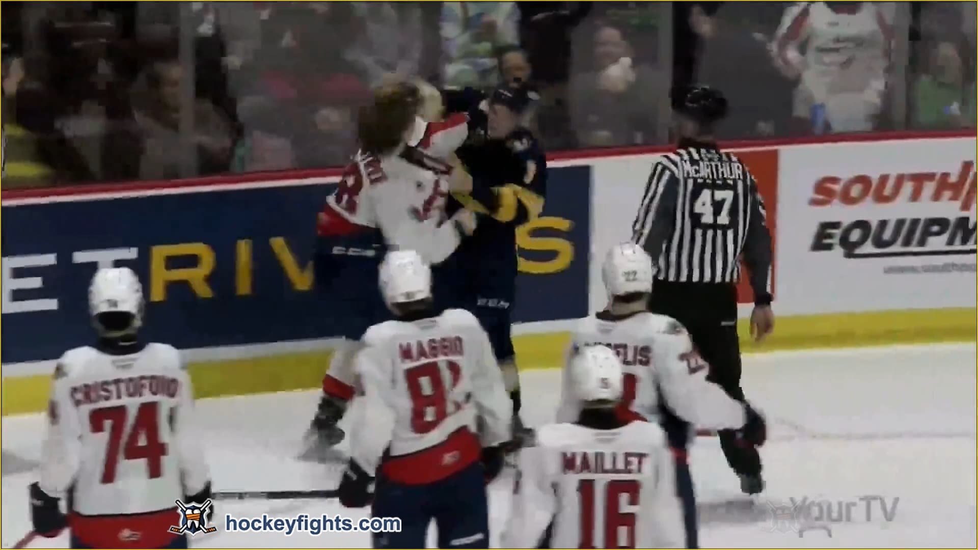 O. Johnston (ERI) vs. L. Greentree (WSR)