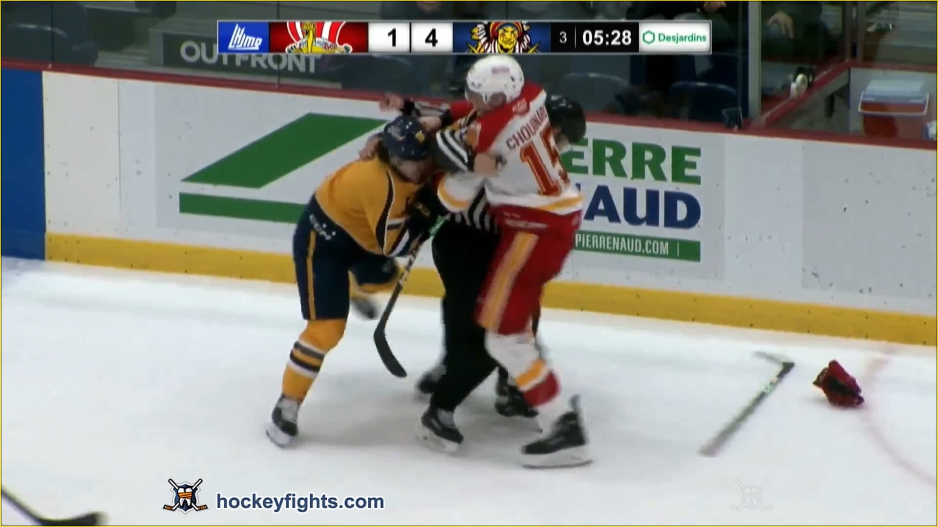 E. Chouinard (BAC) vs. L. Denis (SHA)