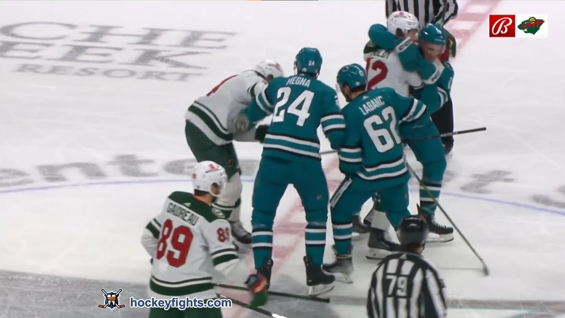 M. Dumba (MIN) vs. J. Megna (SJS)