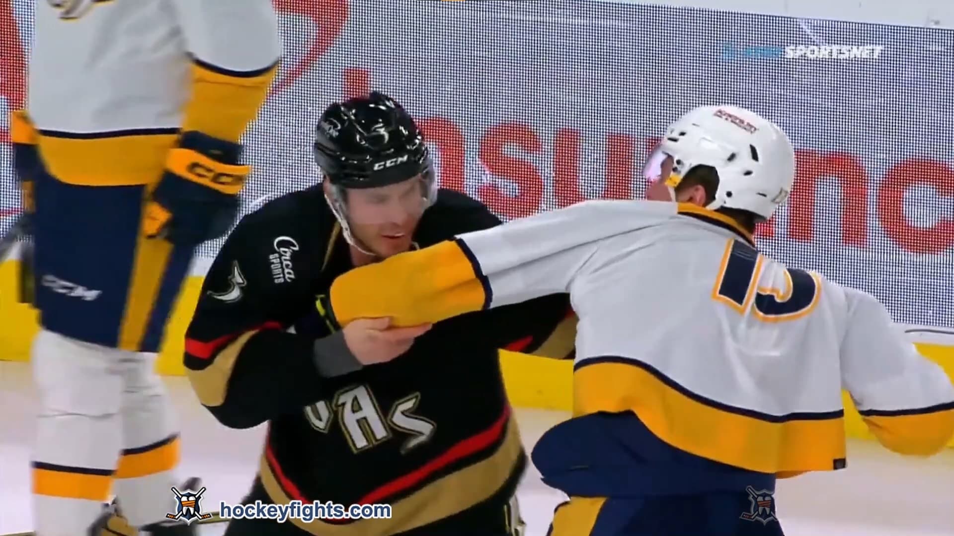 Y. Trenin (NSH) vs. B. McNabb (VGK)