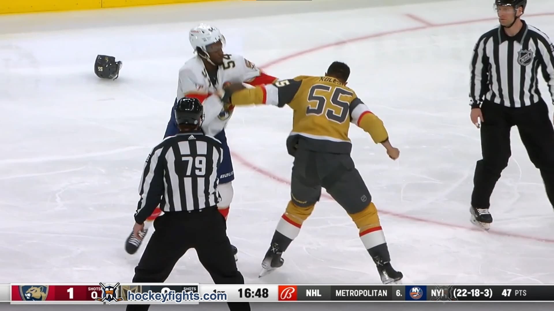 G. Smith (FLA) vs. K. Kolesar (VGK)