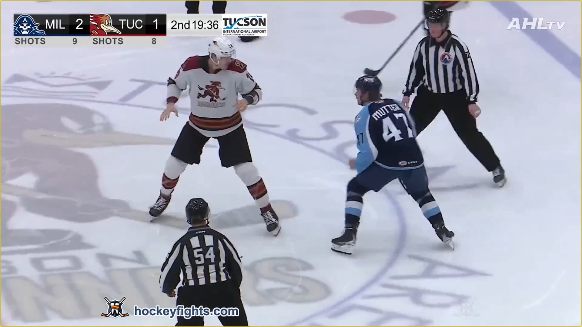 N. Mutter (MIL) vs. C. Douglas (TUC)