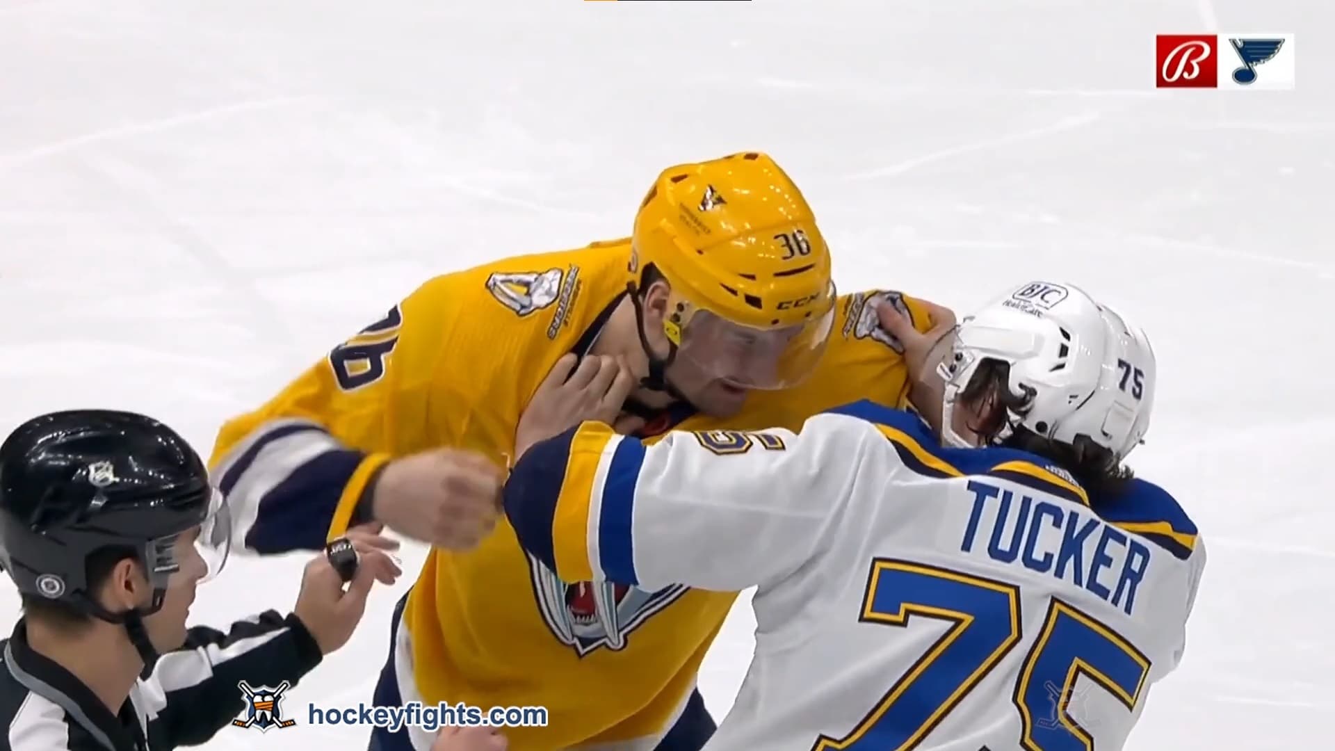 C. Smith (NSH) vs. T. Tucker (STL)